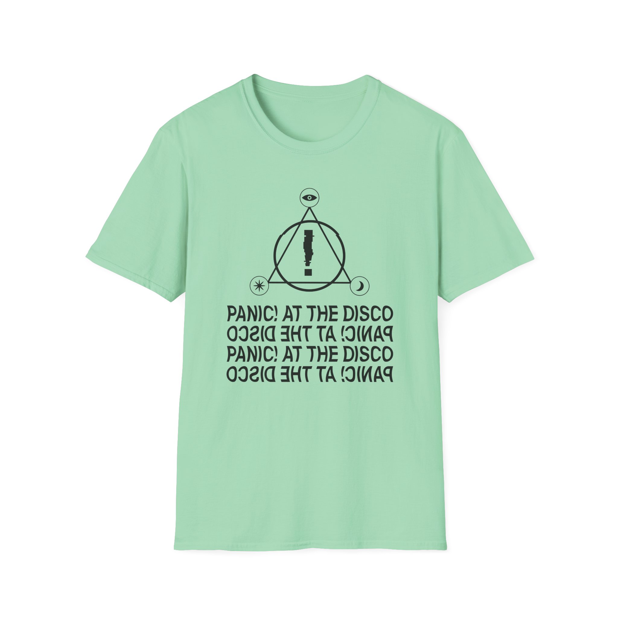 Panic at the Disco Stacked Wave Logo Unisex Softstyle T-Shirt