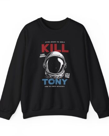 Kill Tony  Airing Around The World Unisex Heavy Blend™ Crewneck Sweatshirt