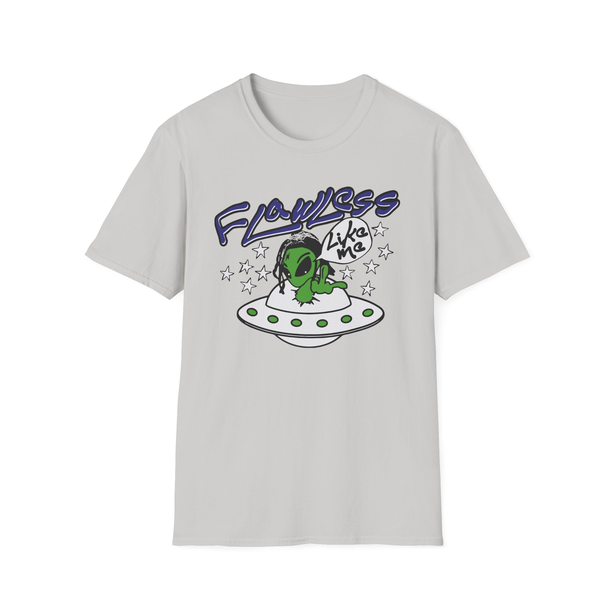 Lucki Flawless Like Me Alien Unisex Softstyle T-Shirt
