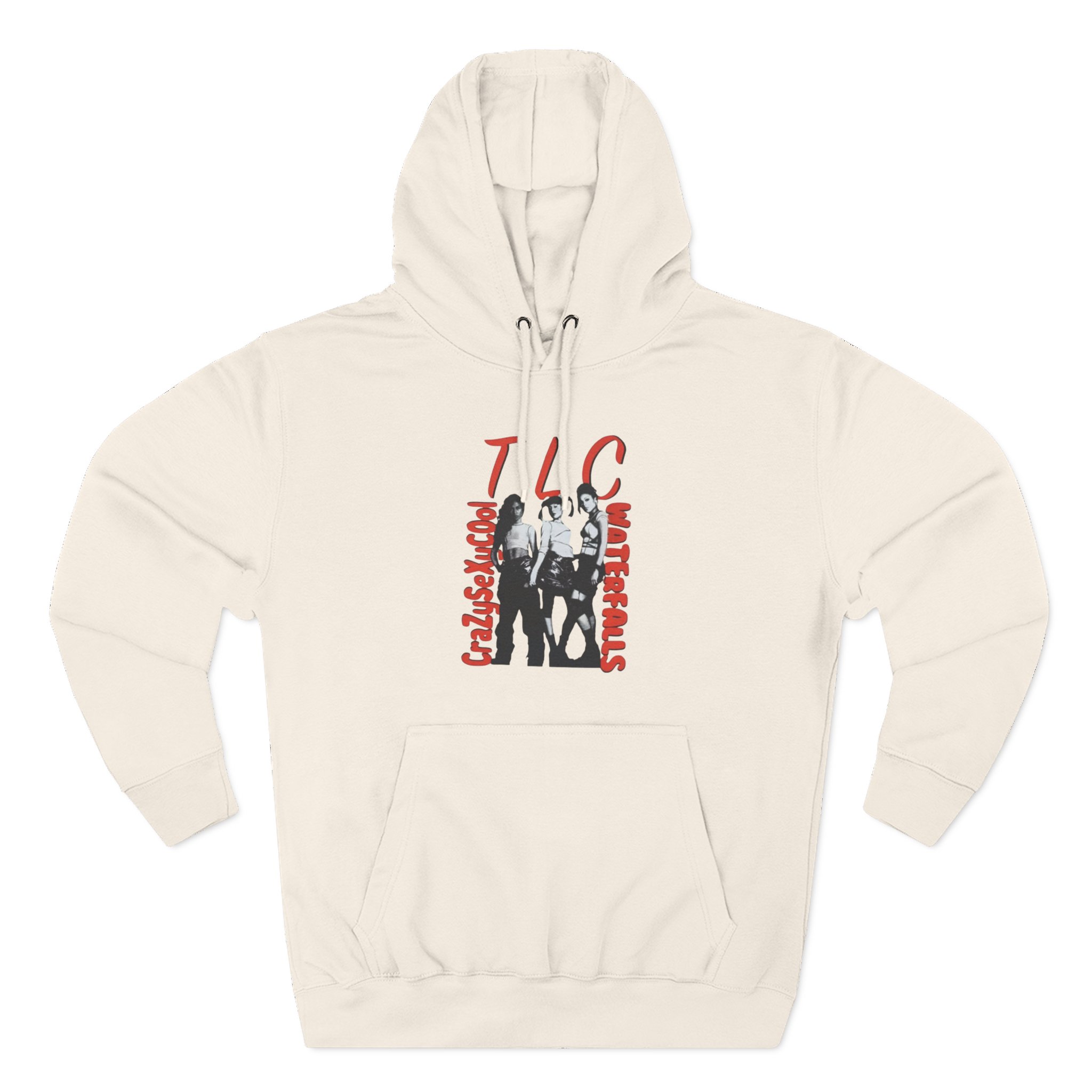 TLC Waterfalls Three-Panel Fleece Hoodie