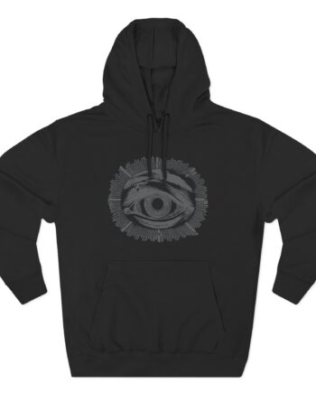 Placebo Grey Eye Three-Panel Fleece Hoodie