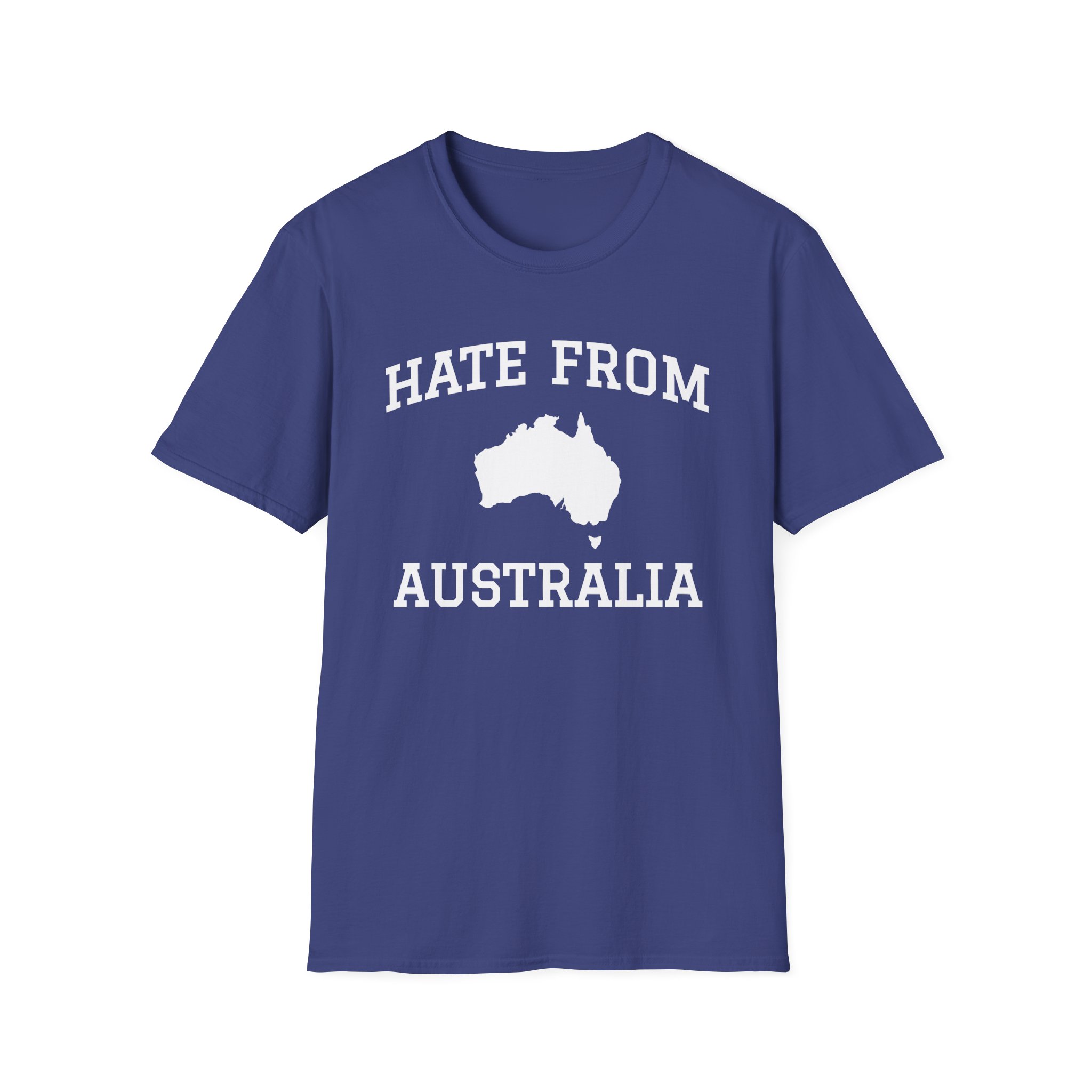 Ymh Hate From Australia Unisex Softstyle T-Shirt