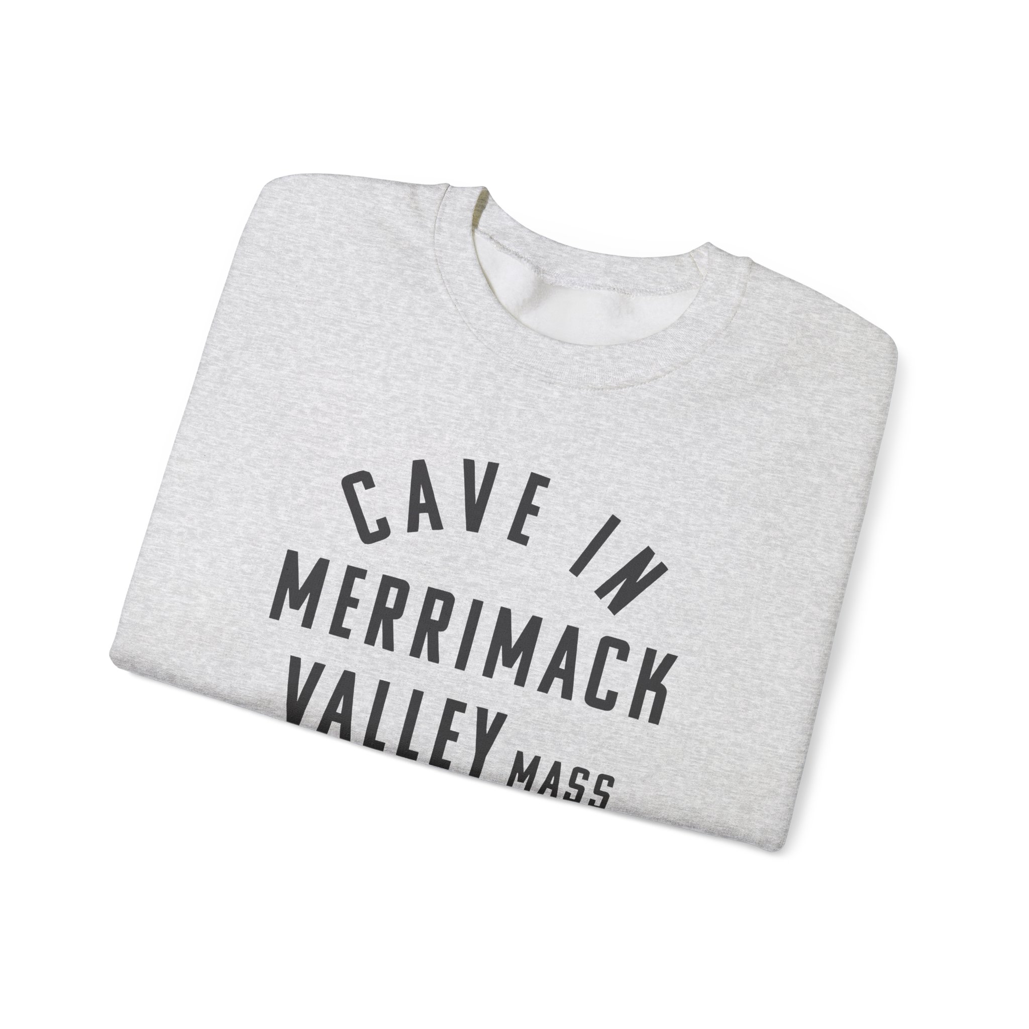 Cave in Merrimack Valley: Blackened Unisex Heavy Blendâ„¢ Crewneck Sweatshirt