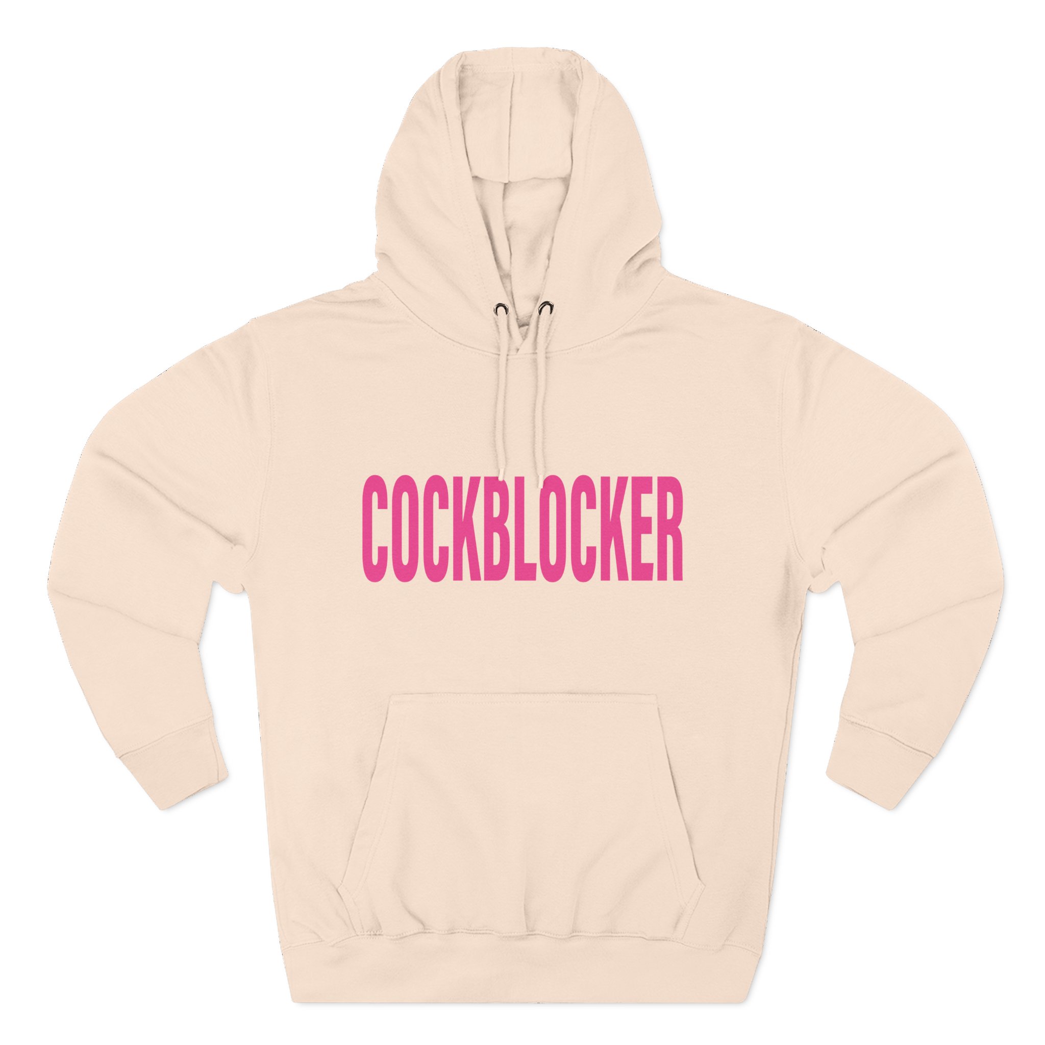 Kim Petras Cockblocker Three-Panel Fleece Hoodie
