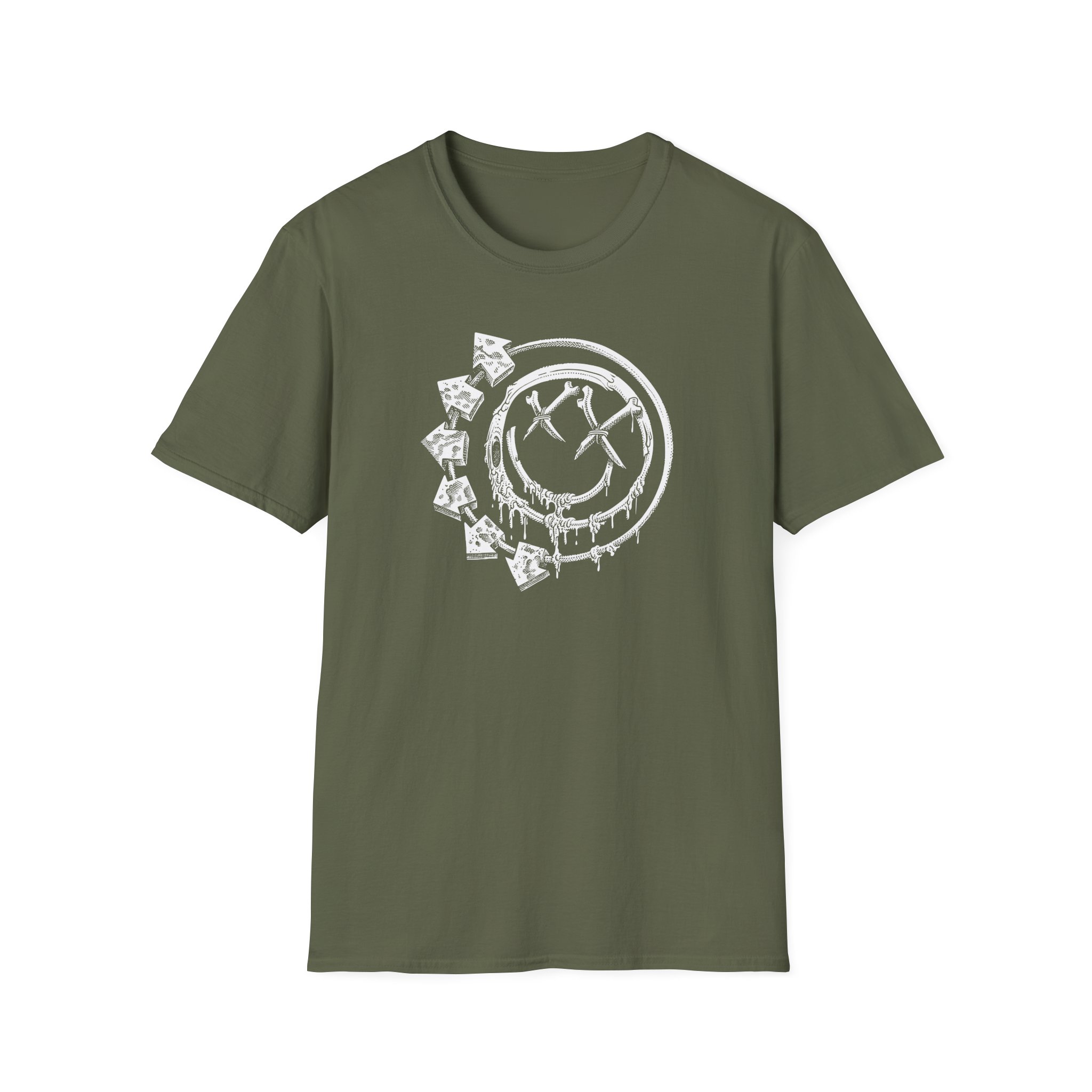 Blink 182 - Bones Unisex Softstyle T-Shirt
