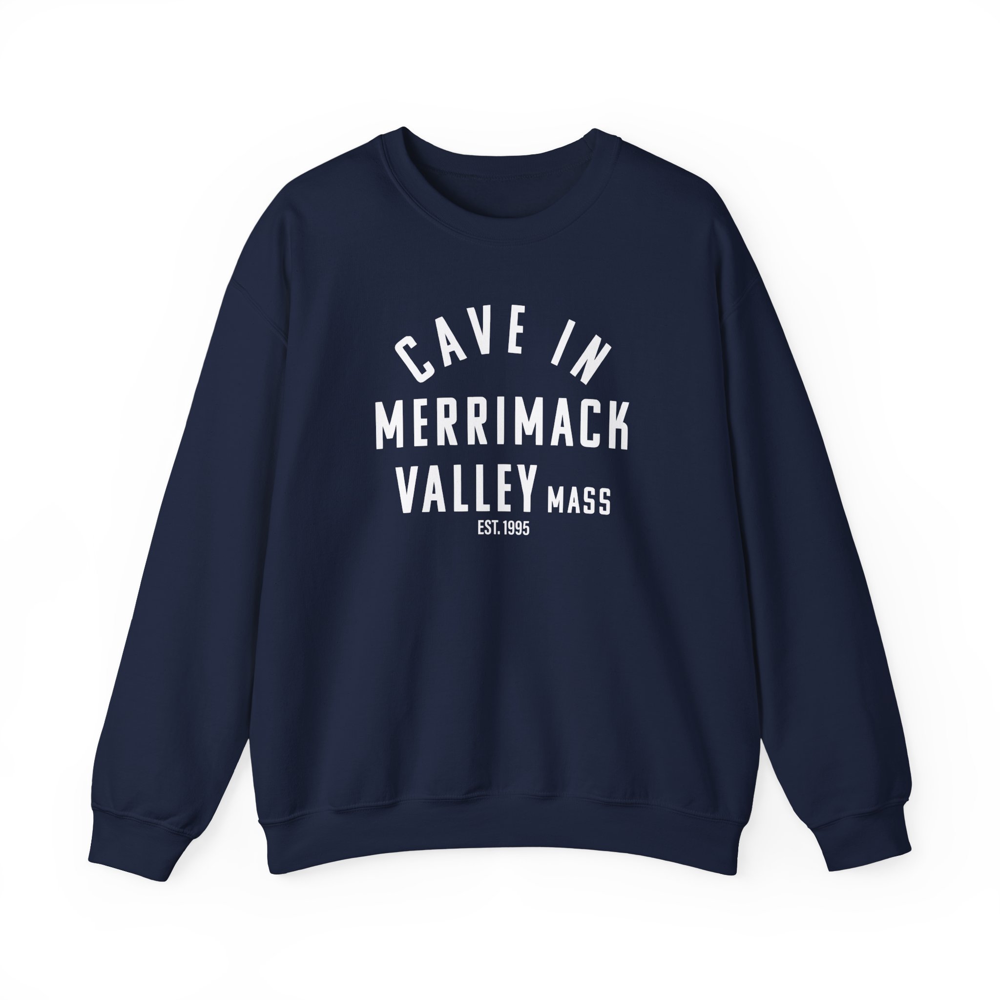 Cave in Merrimack Valley Unisex Heavy Blendâ„¢ Crewneck Sweatshirt