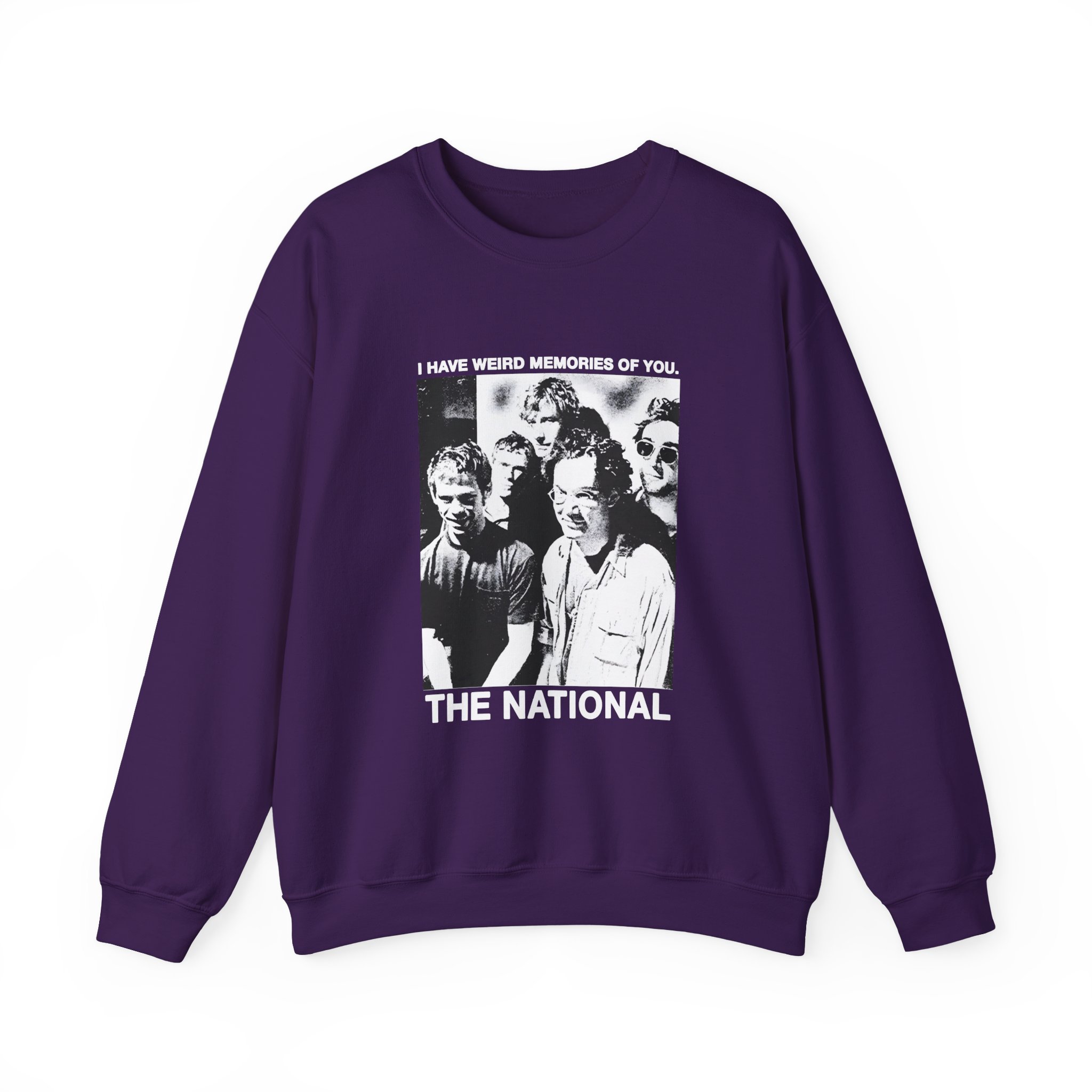 The National Weird Memories Unisex Heavy Blend Crewneck Sweatshirt