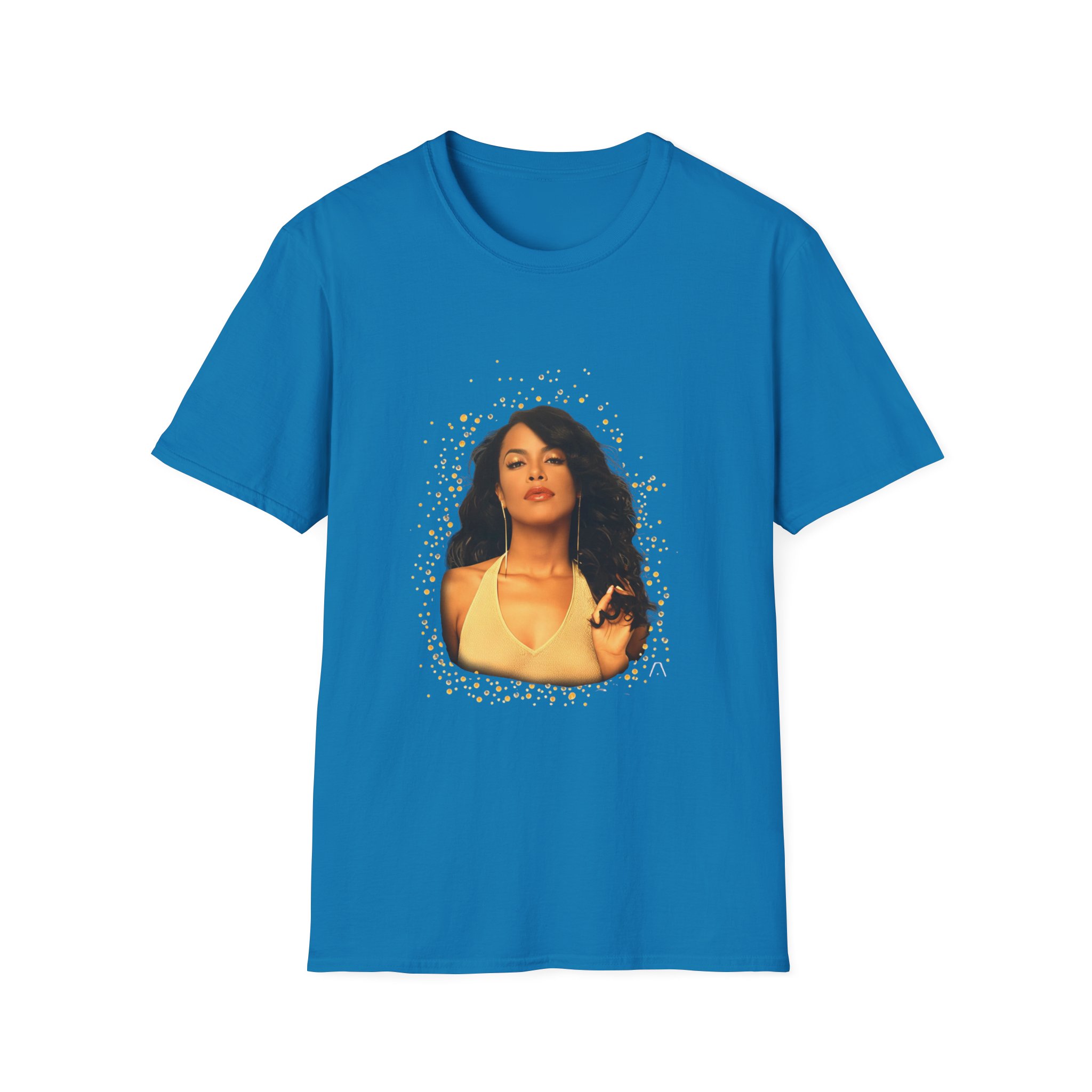 Aaliyah Self Titled Portrait Unisex Softstyle T-Shirt