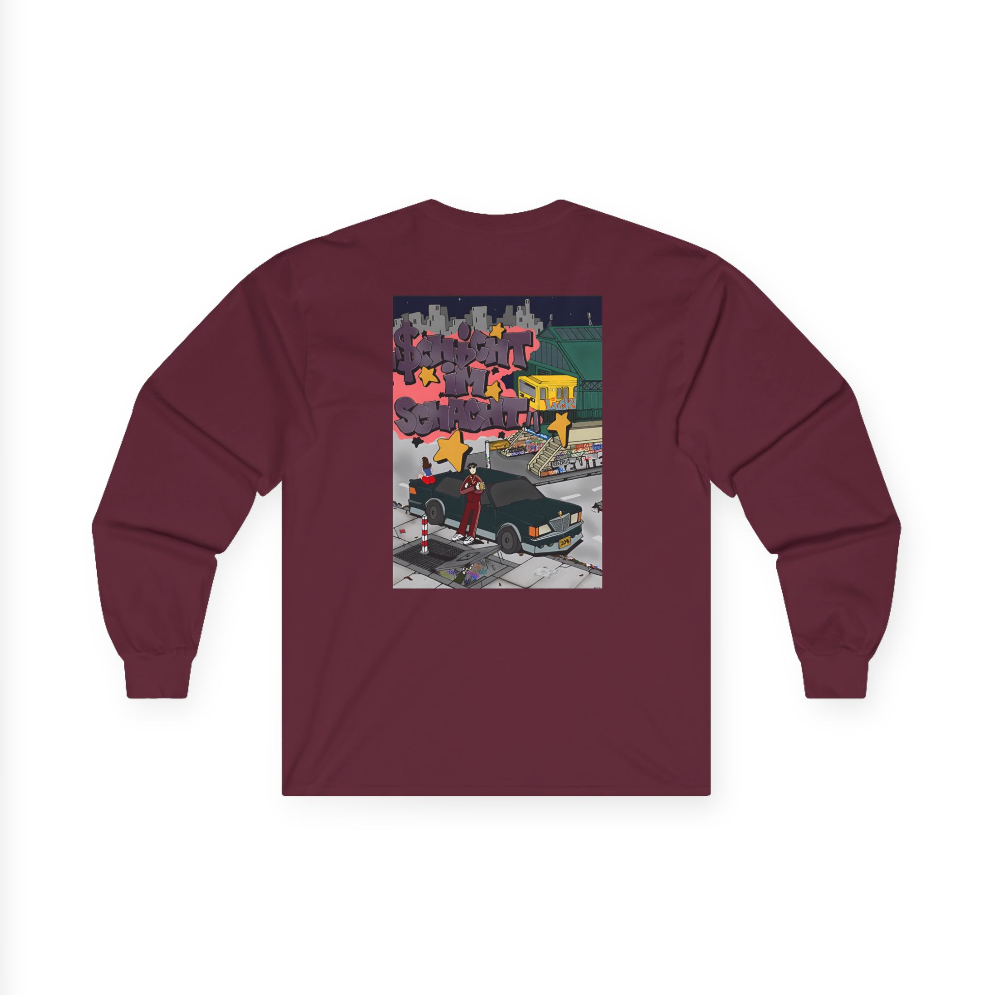 Teuterekordz Lucky's Unisex Ultra Cotton Long Sleeve Tee