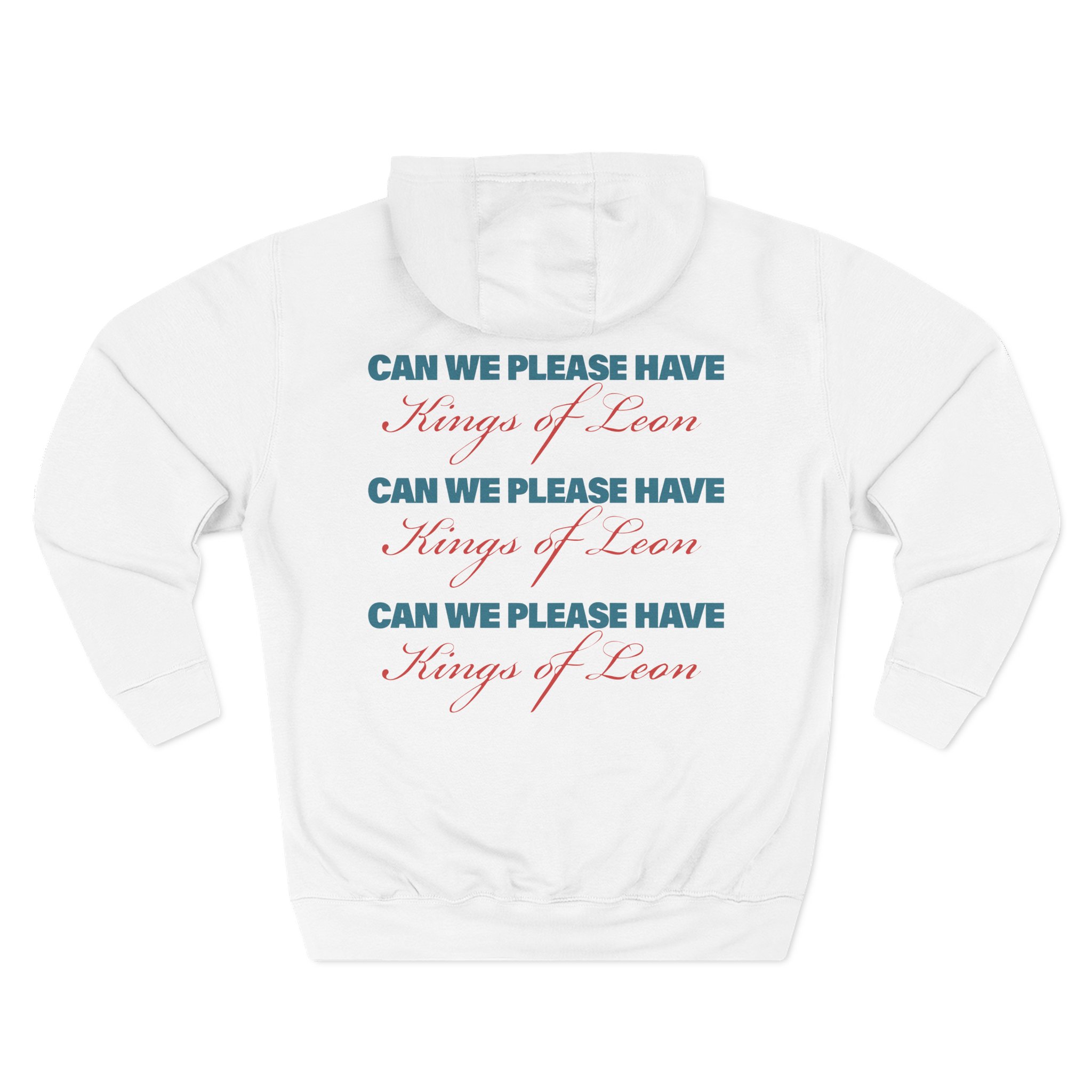 Kings of Leon Can We Please Have Fun Three-Panel Fleece Hoodie