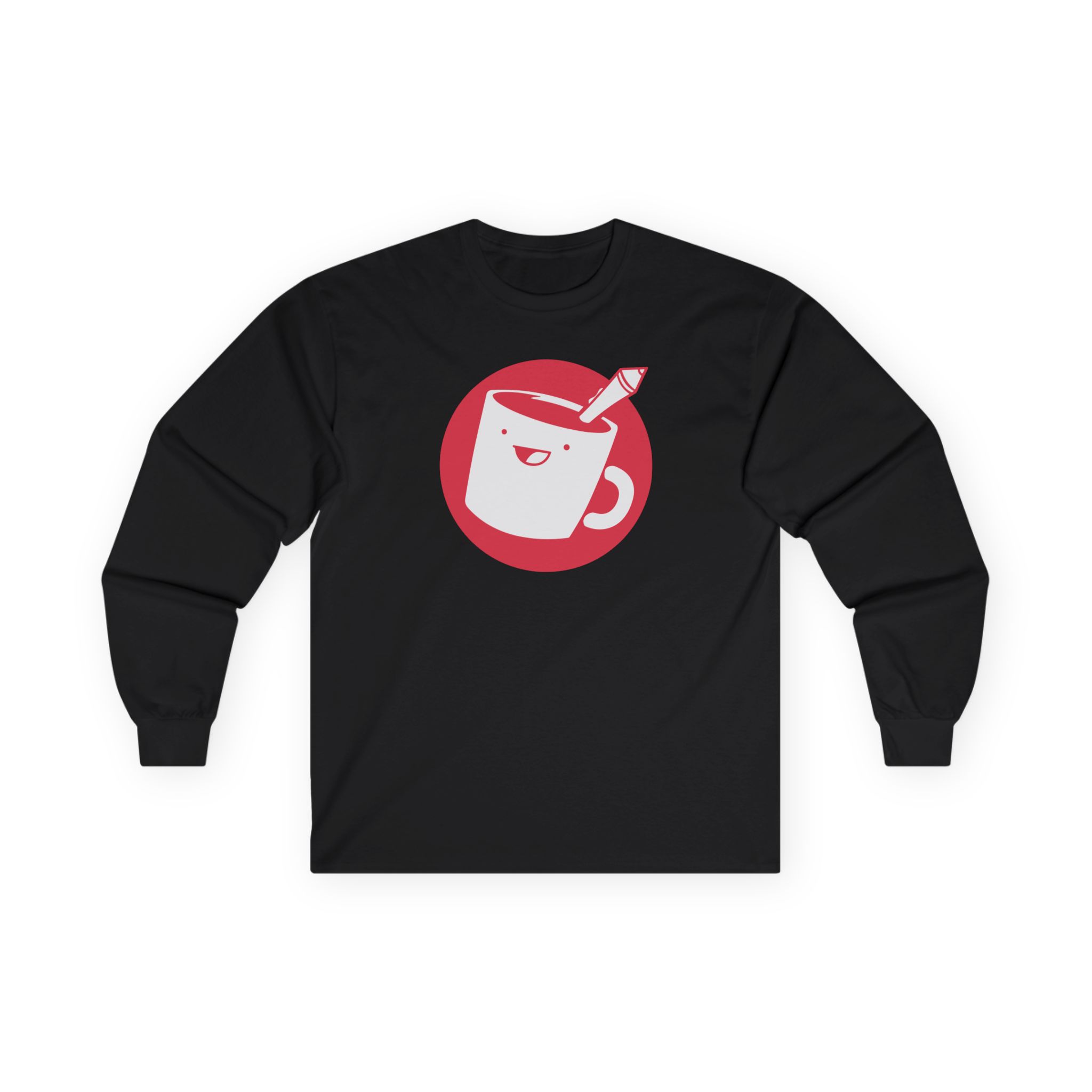 Drawfee Logo Unisex Ultra Cotton Long Sleeve Tee