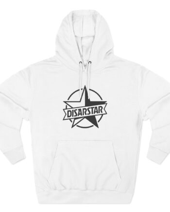 Disarstar Logo Three-Panel Fleece Hoodie