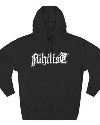 Entombed Nihilist Logo Three-Panel Fleece Hoodie