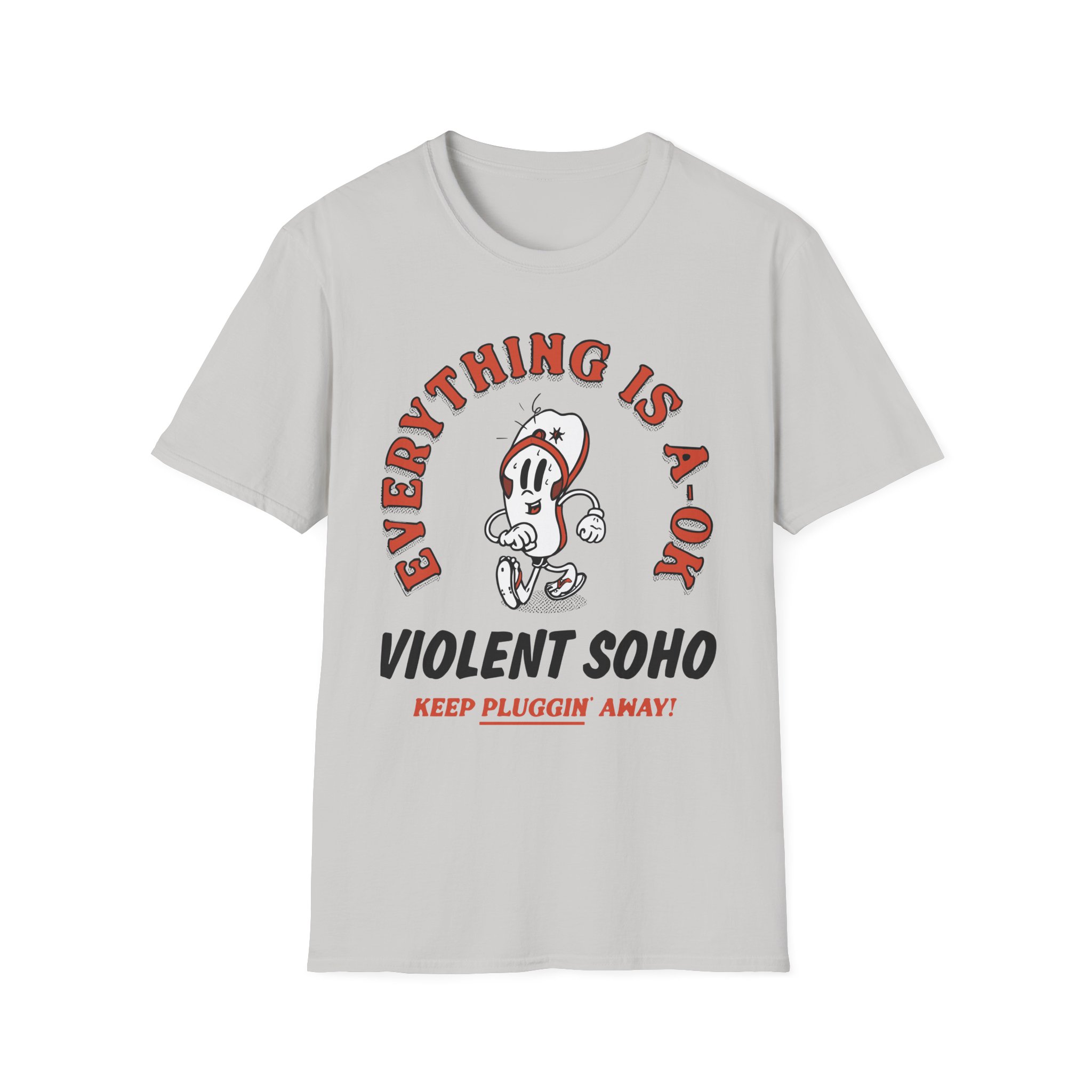 Violent Soho Keep on Pluggin Unisex Softstyle T-Shirt