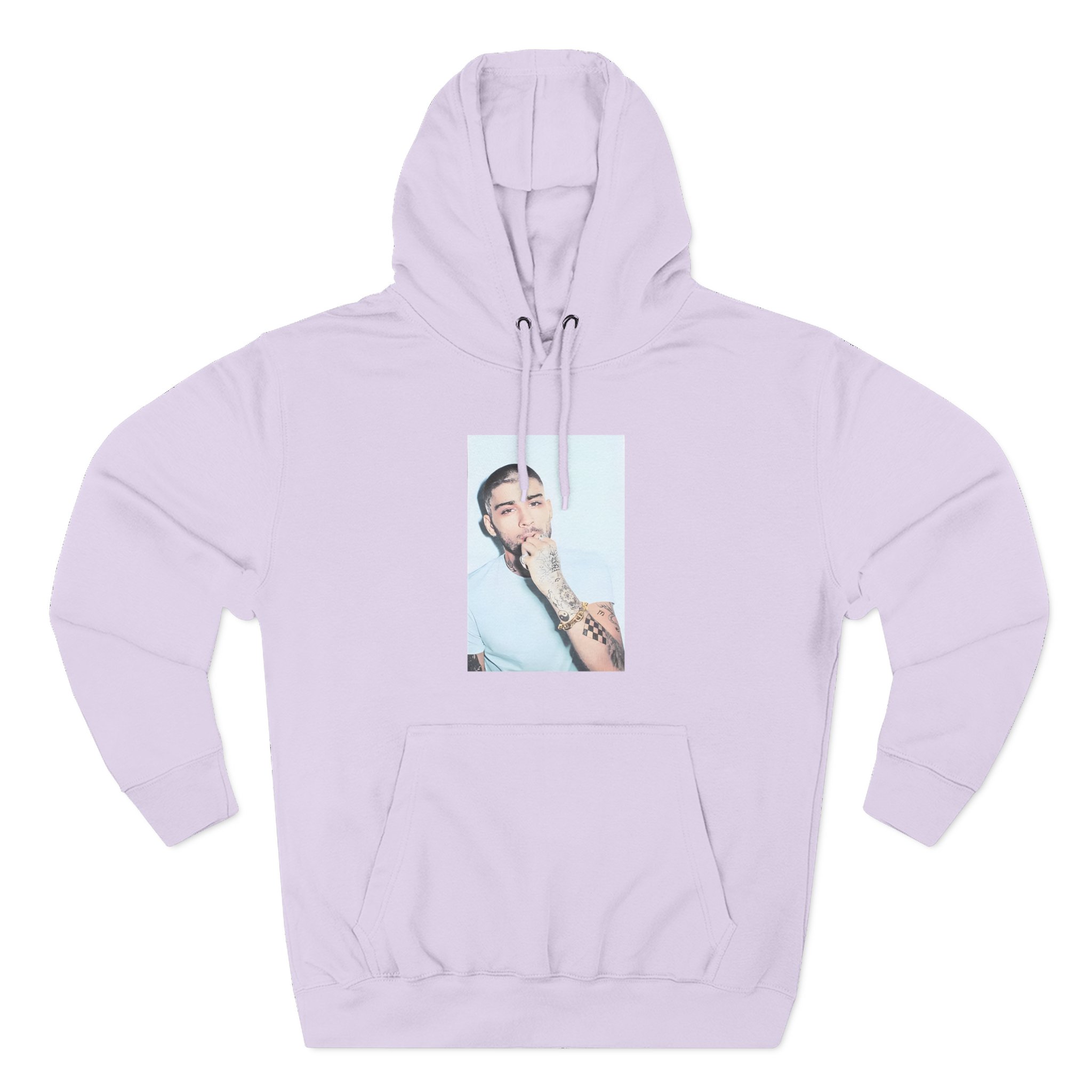 Zayn Malik Photo Three-Panel Fleece Hoodie