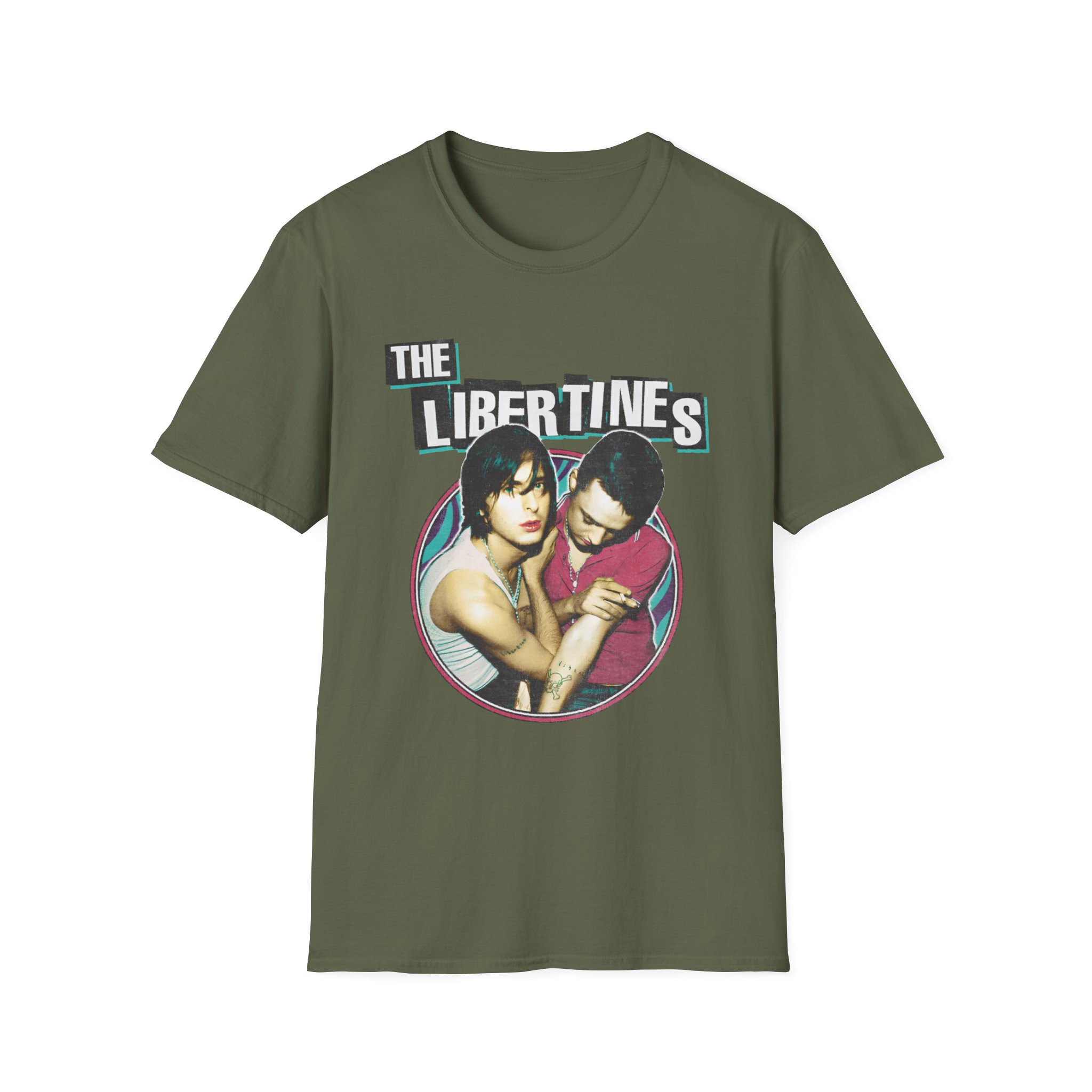 The Libertines Circle Unisex Softstyle T-Shirt