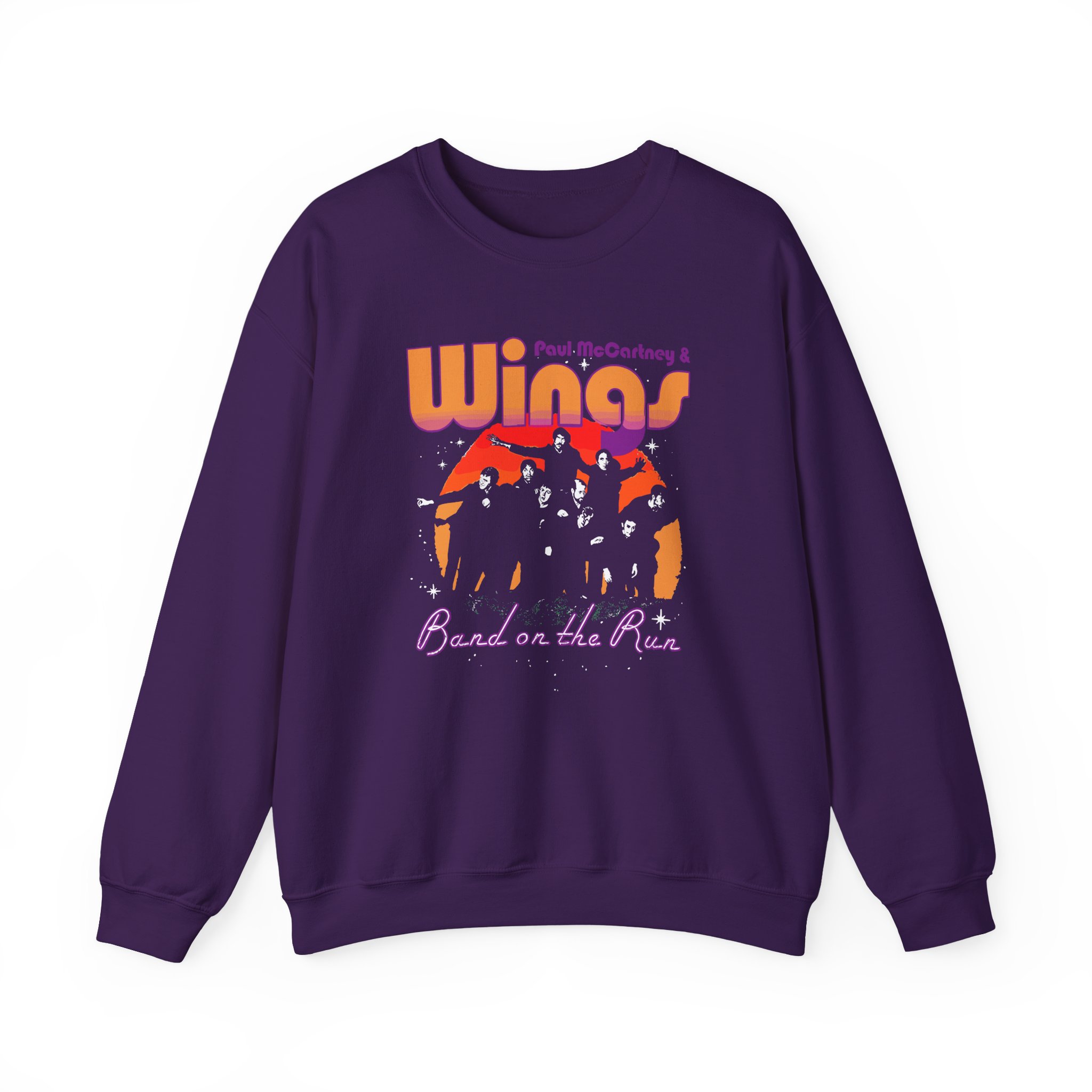 Wings Band On The Run Unisex Heavy Blendâ„¢ Crewneck Sweatshirt
