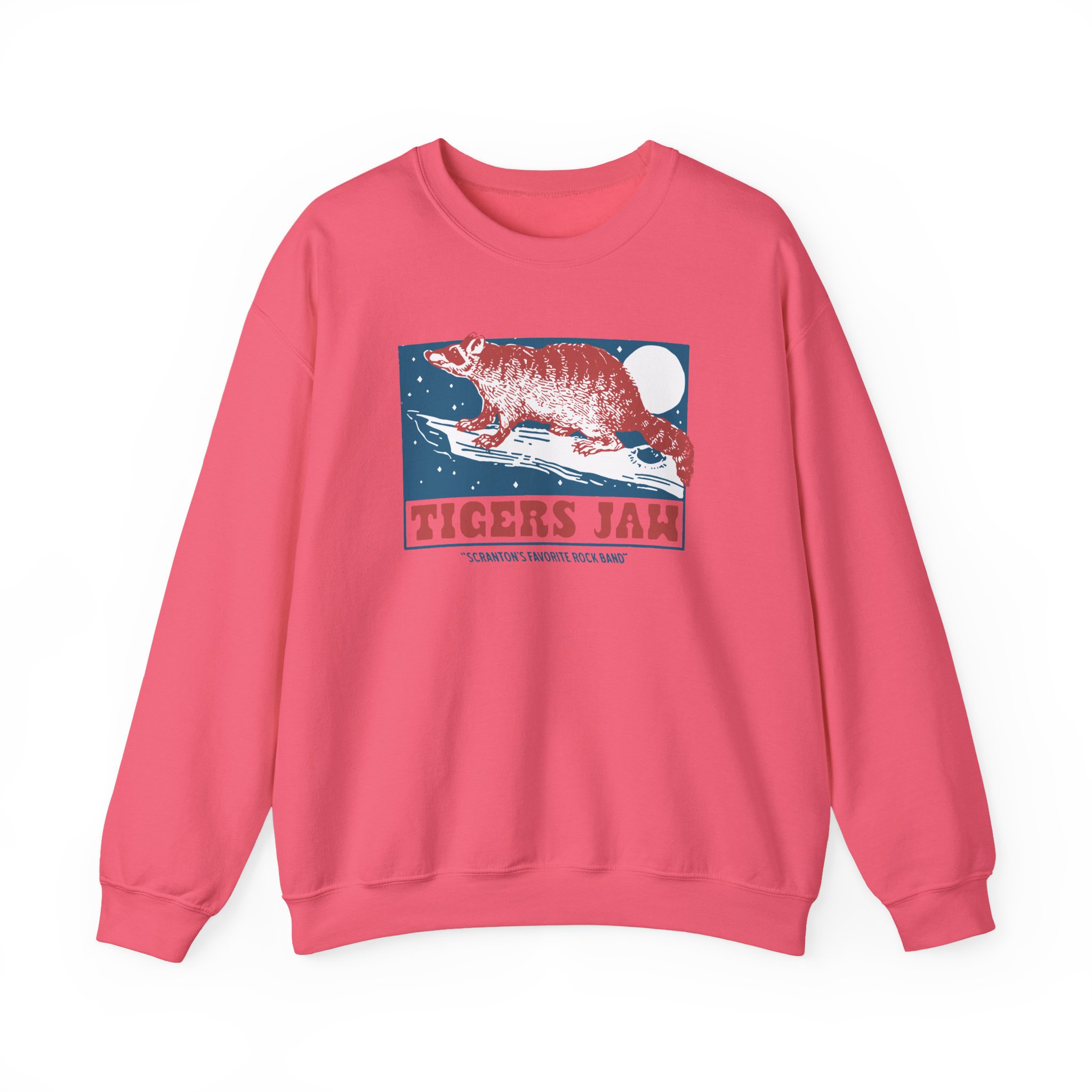 Tigers Jaw Raccoon Unisex Heavy Blendâ„¢ Crewneck Sweatshirt