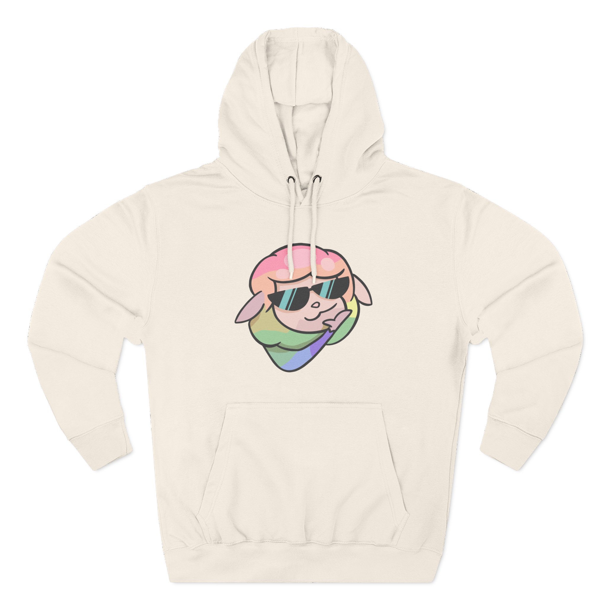 Captain Puffy Three-Panel Fleece Hoodie