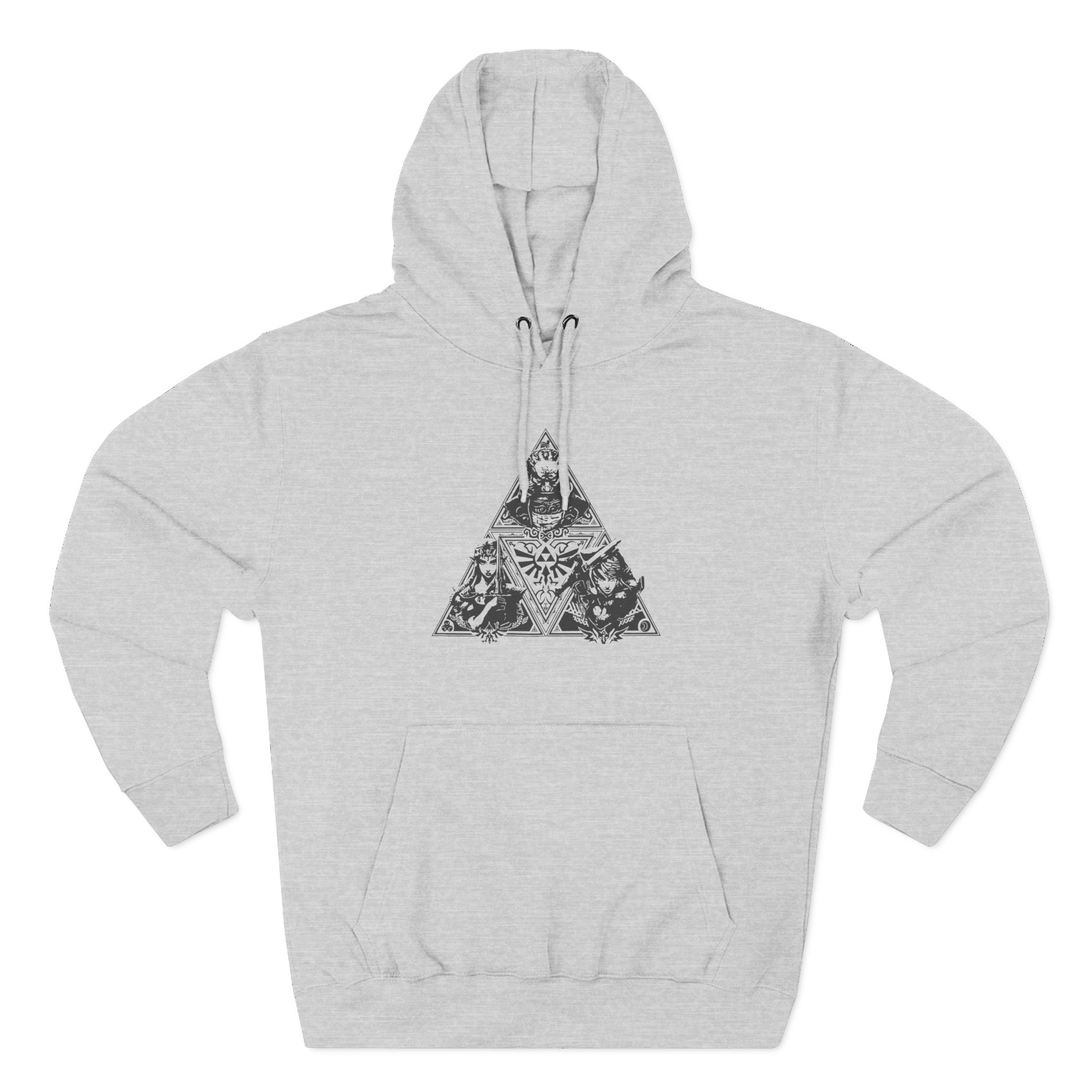 TL Three-Panel Fleece Hoodie