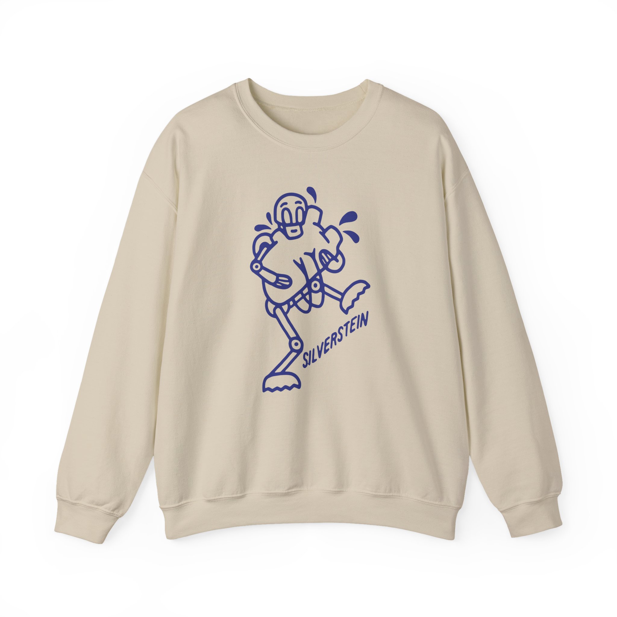 Silverstein Robot Unisex Heavy Blendâ„¢ Crewneck Sweatshirt