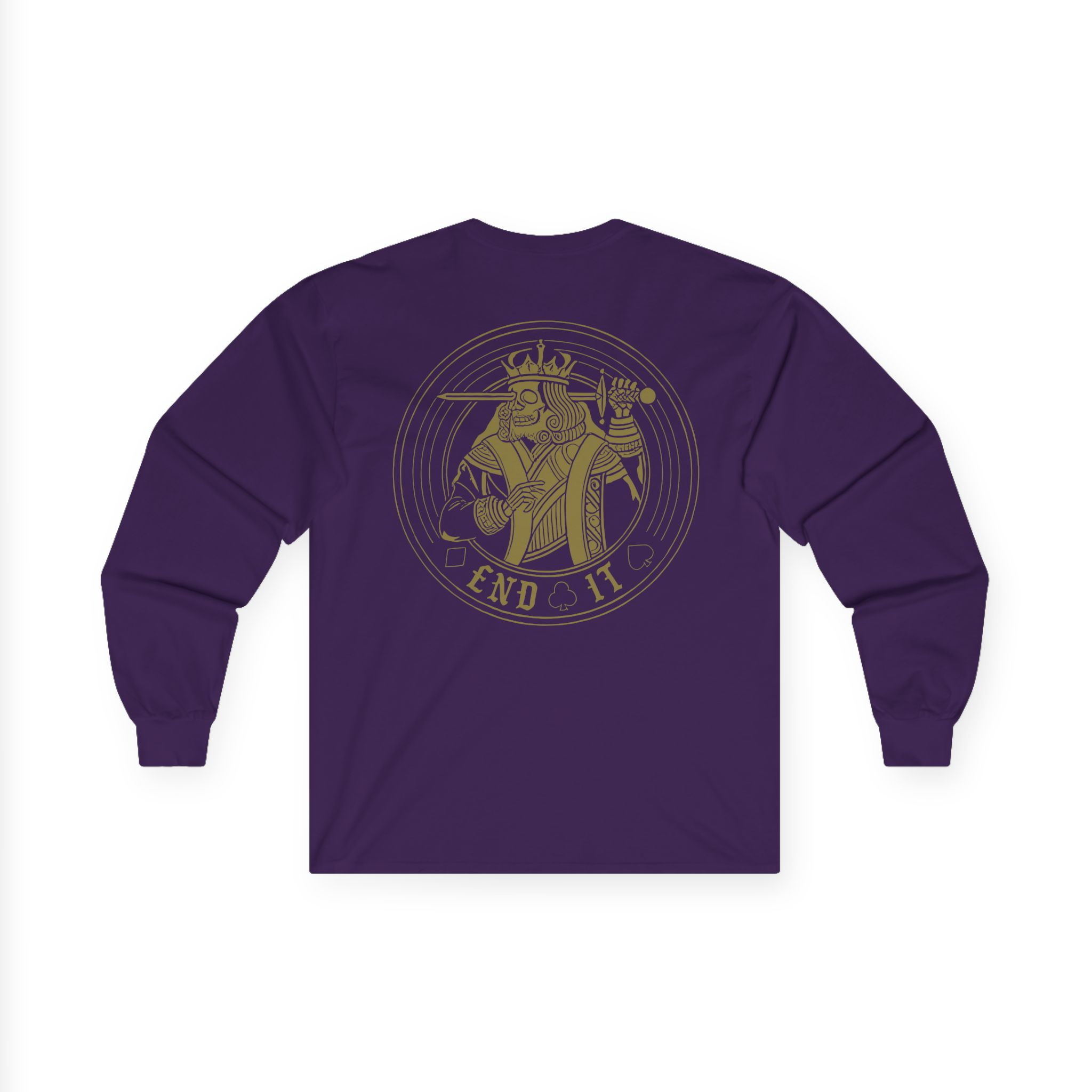 End It King Circle Unisex Ultra Cotton Long Sleeve Tee