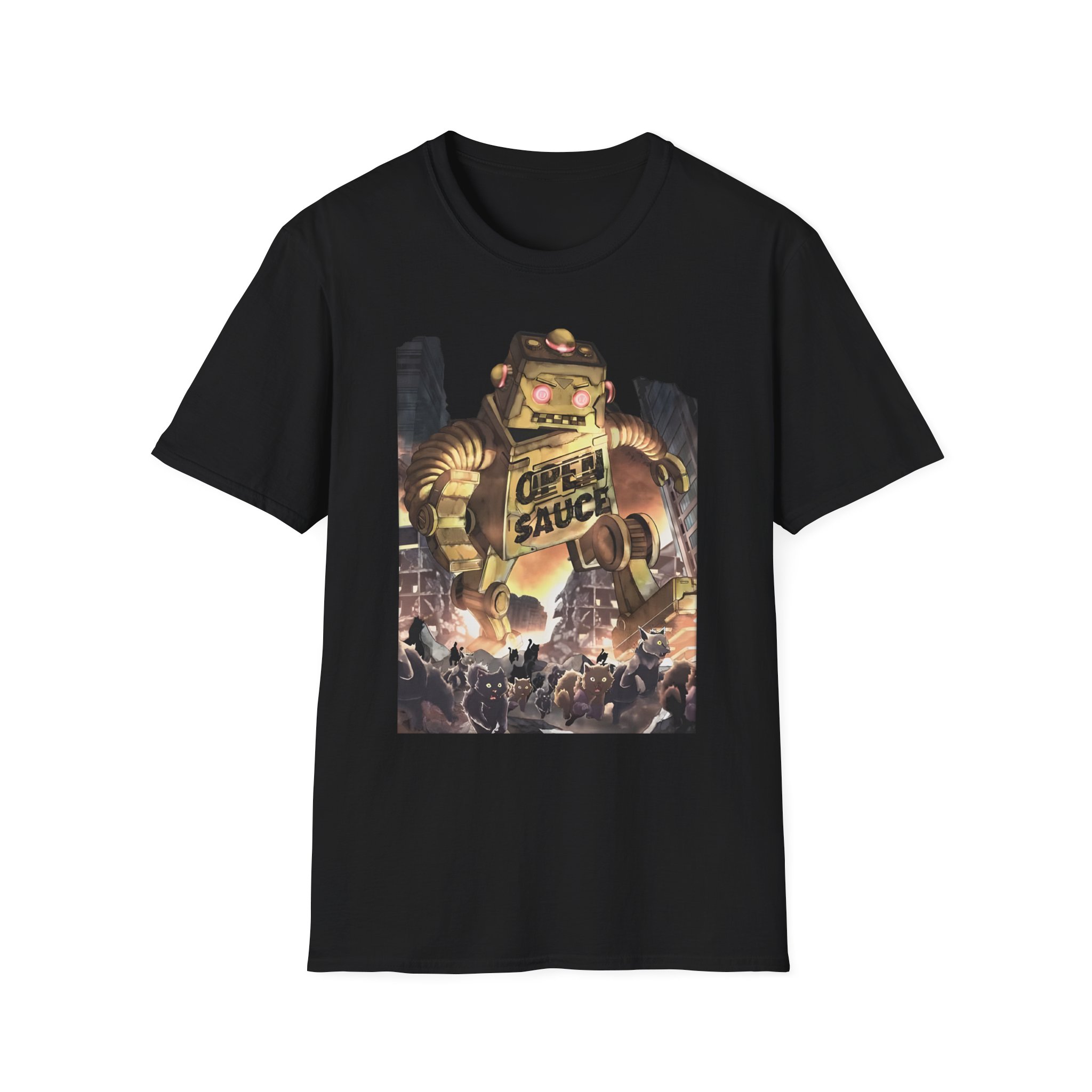 William Osman Open Sauce Unisex Softstyle T-Shirt