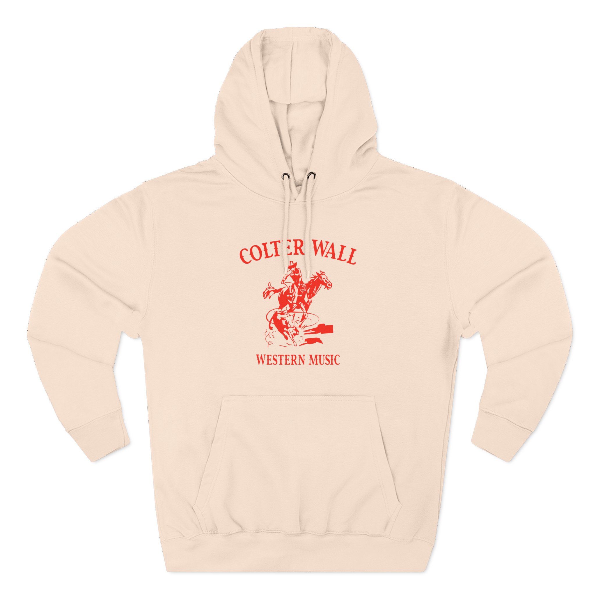 Colter Wall Western Music Youth Three-Panel Fleece Hoodie