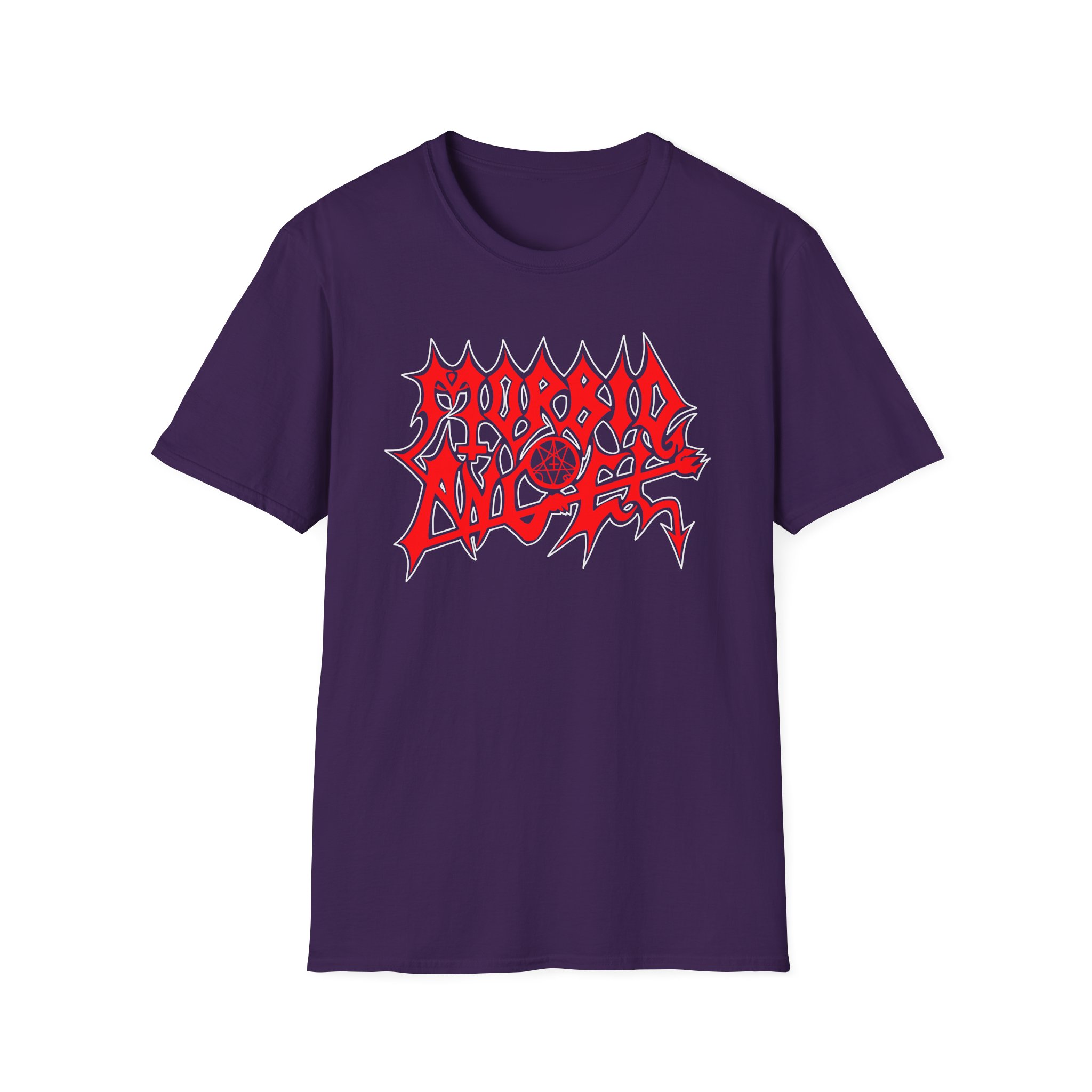 Morbid Angel Red Logo Unisex Softstyle T-Shirt