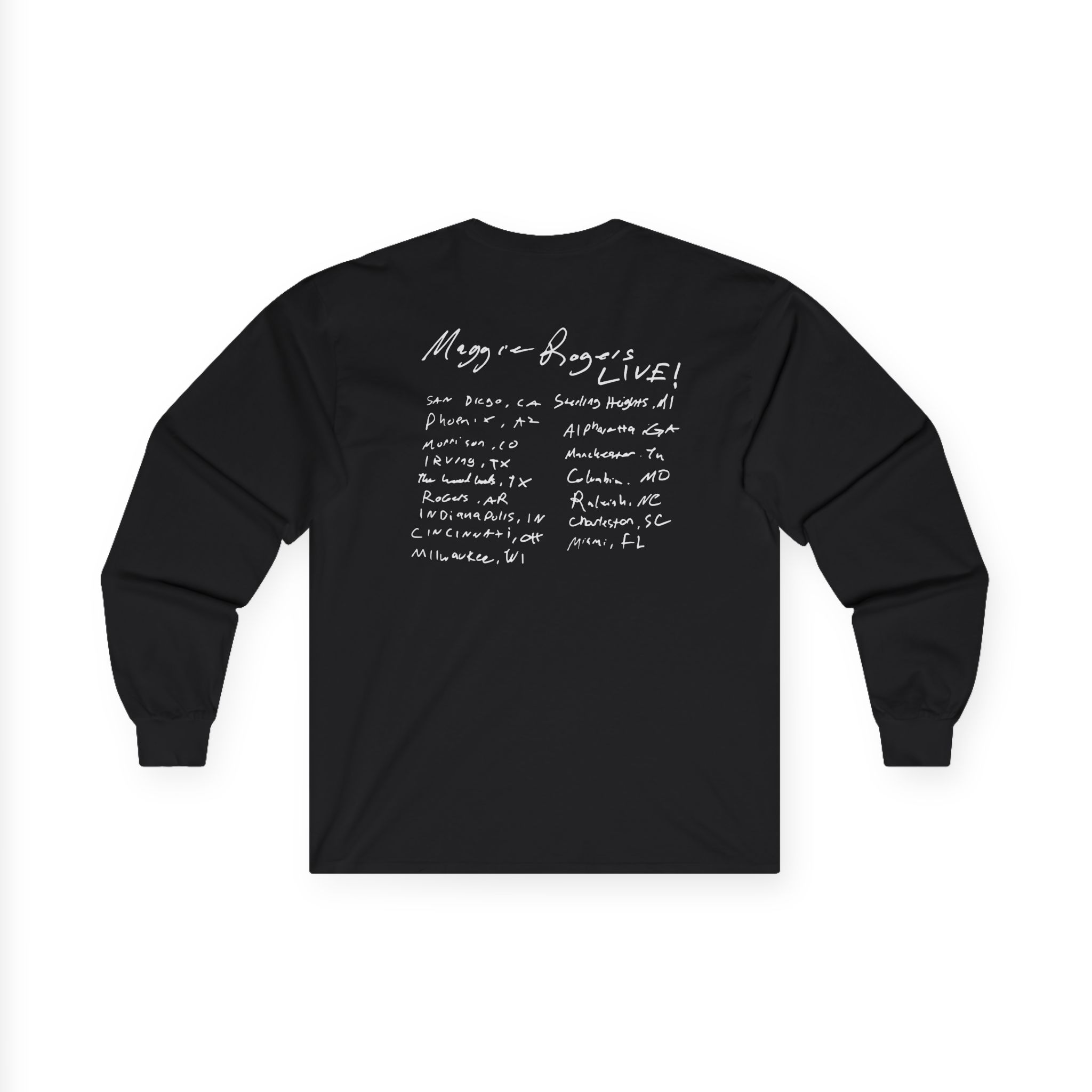 Maggie Rogers The Don't Forget Me Unisex Ultra Cotton Long Sleeve Tee