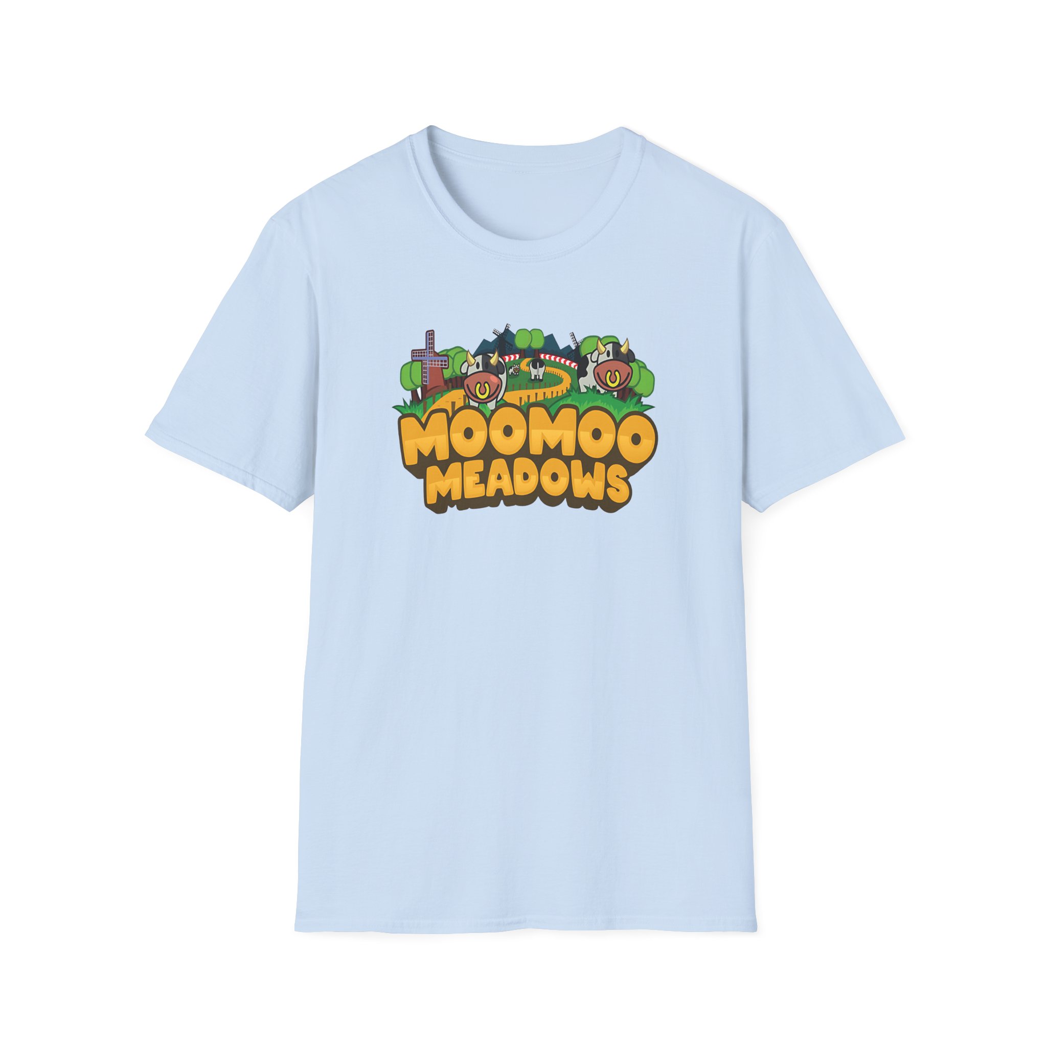 Georgenotfound Moo Moo Meadows Unisex Softstyle T-Shirt