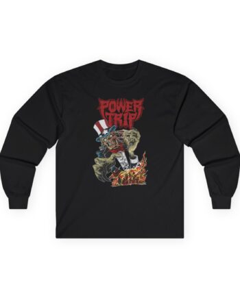 Power Trip Uncle Sam Unisex Ultra Cotton Long Sleeve Tee