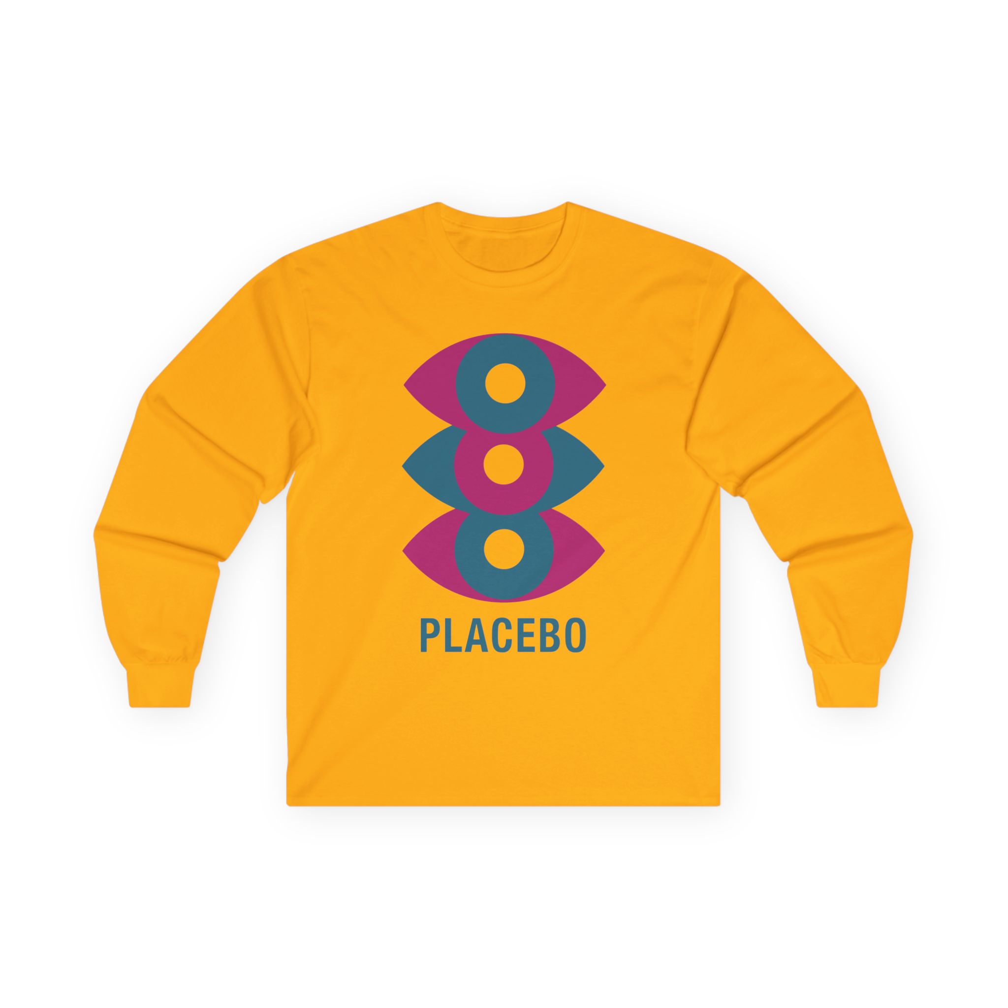 Placebo 2024 Triple Eye Unisex Ultra Cotton Long Sleeve Tee