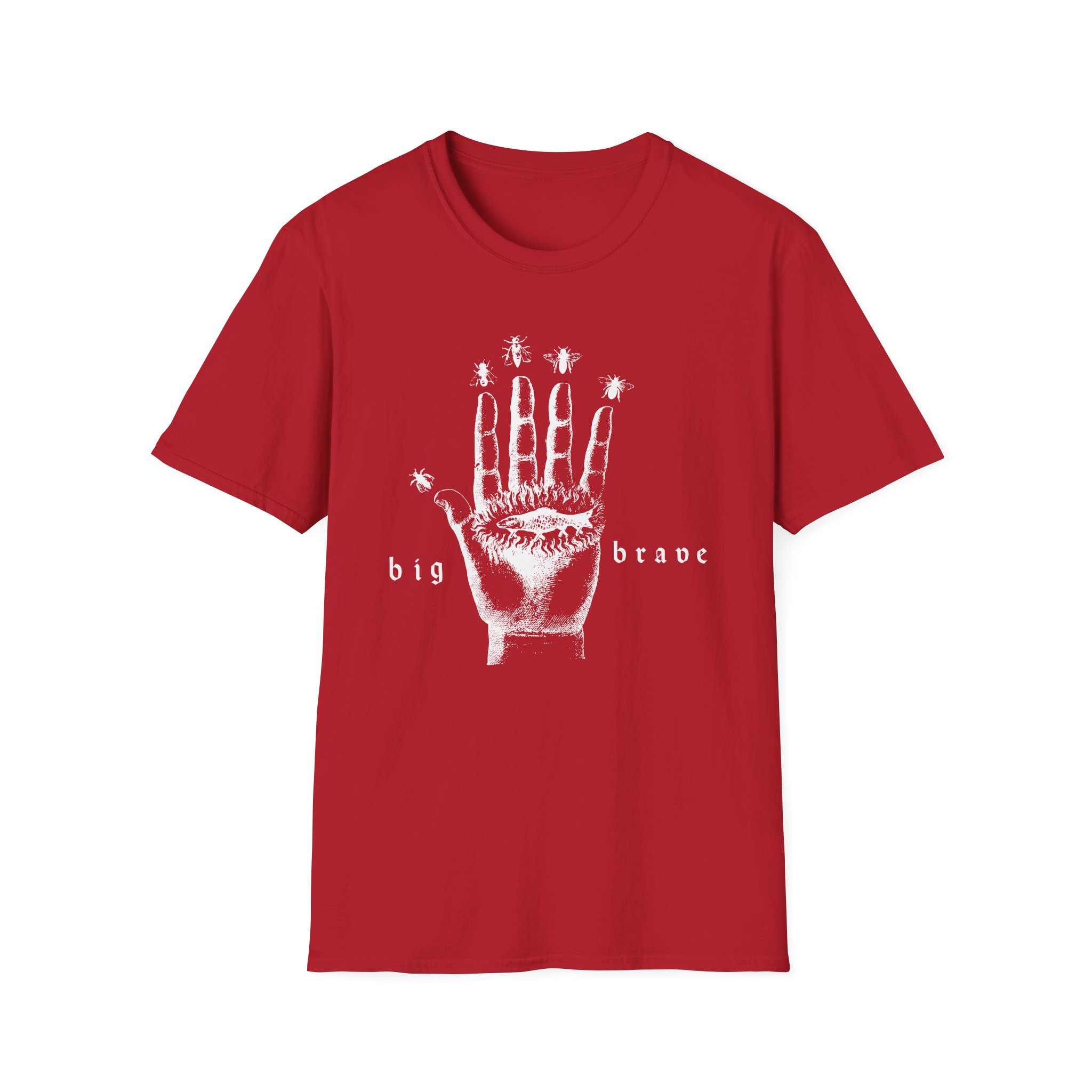 Big Brave Hand Unisex Softstyle T-Shirt