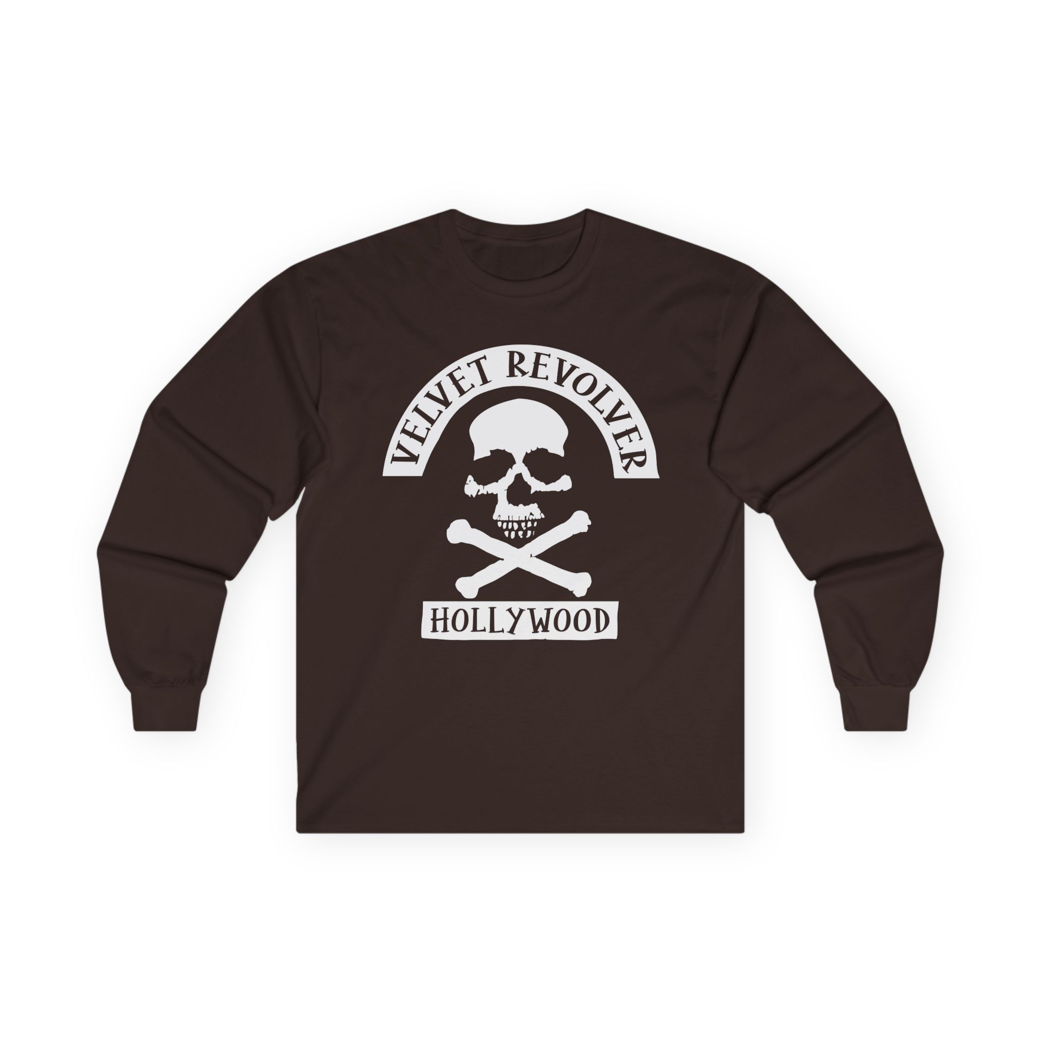 Velvet Revolver Skull Hollywood Unisex Ultra Cotton Long Sleeve Tee