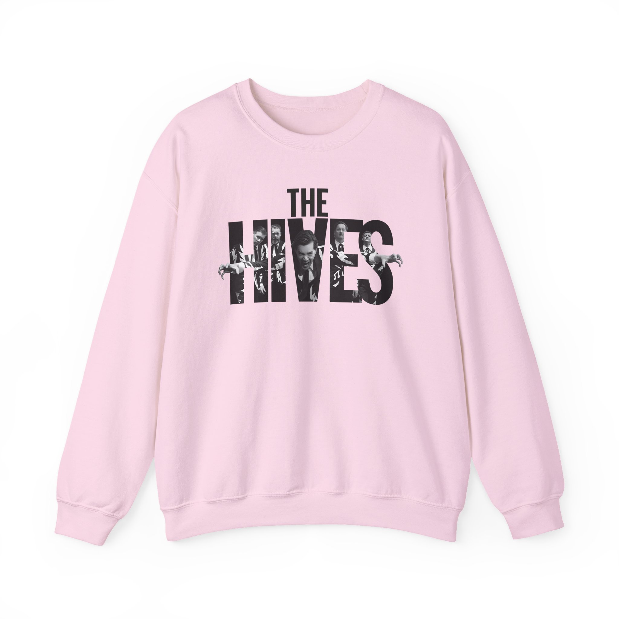 The Hives Logo Photo Infill Unisex Heavy Blendâ„¢ Crewneck Sweatshirt