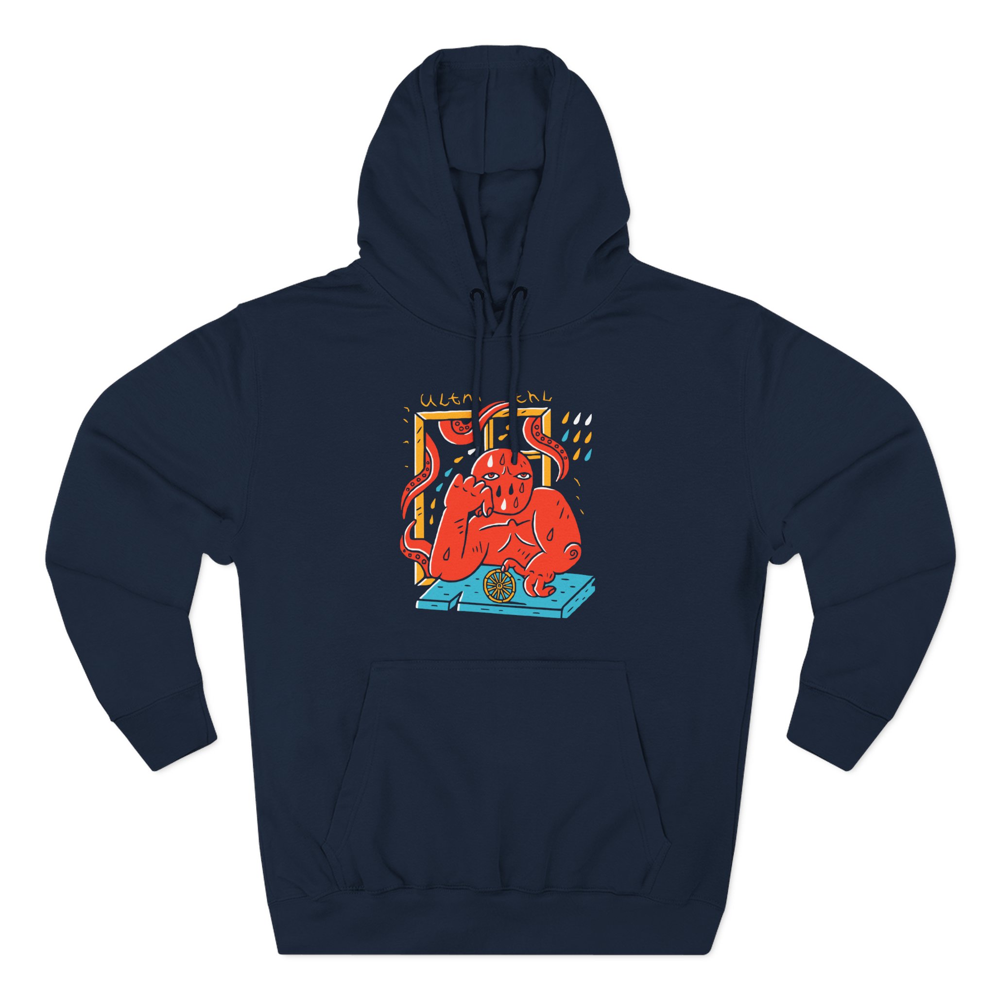 Oxxxymiron Three-Panel Fleece Hoodie