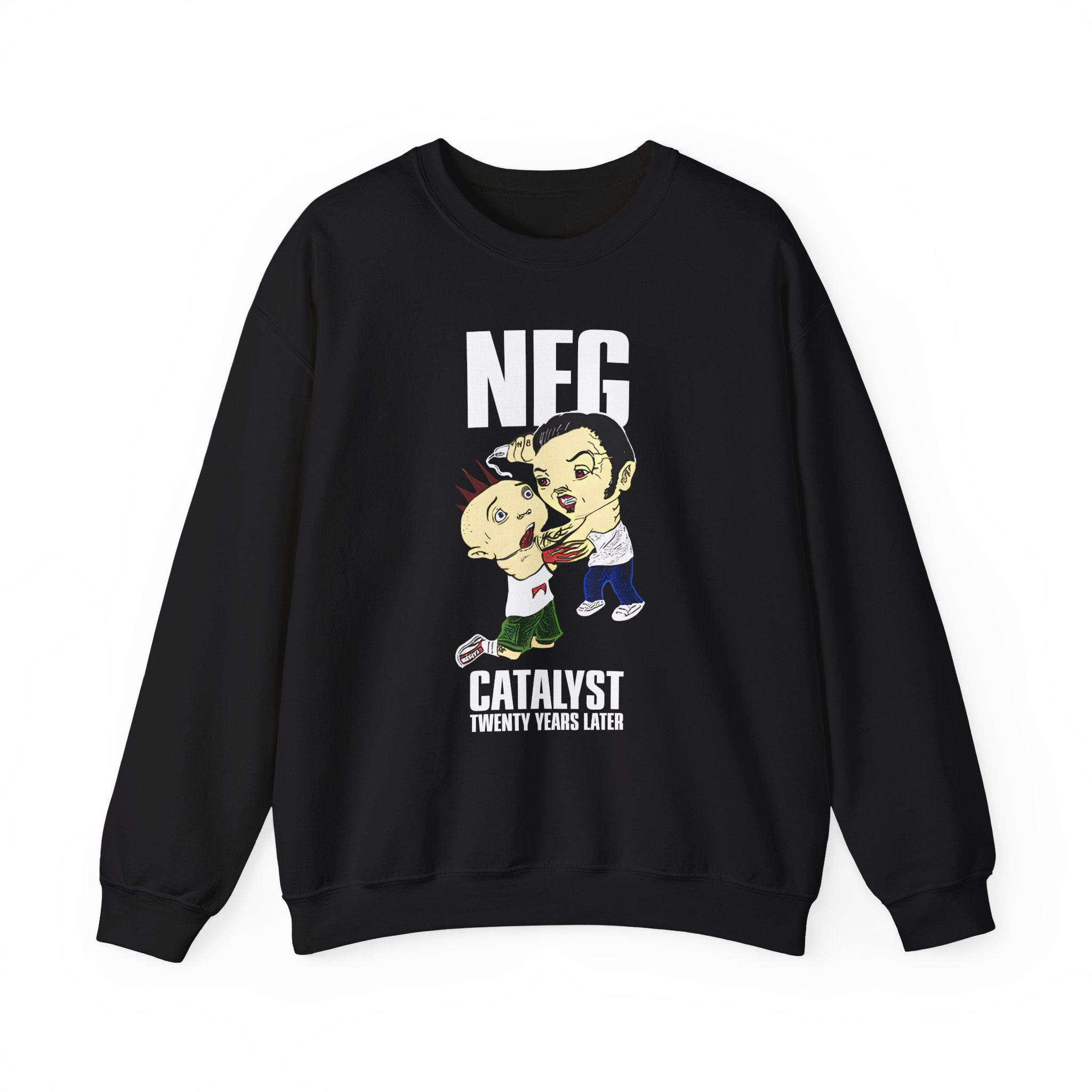 New Found Glory Punk Kid Catalyst 20th Unisex Heavy Blendâ„¢ Crewneck Sweatshirt