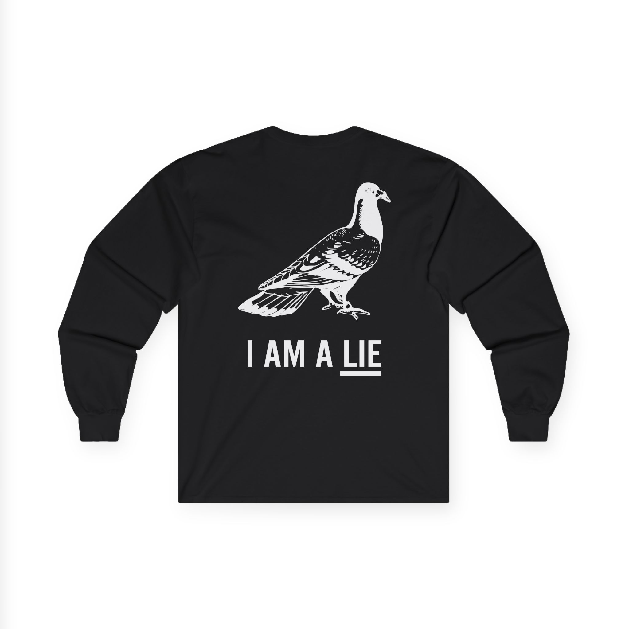 Birds Arent Real I am a Lie Unisex Ultra Cotton Long Sleeve Tee