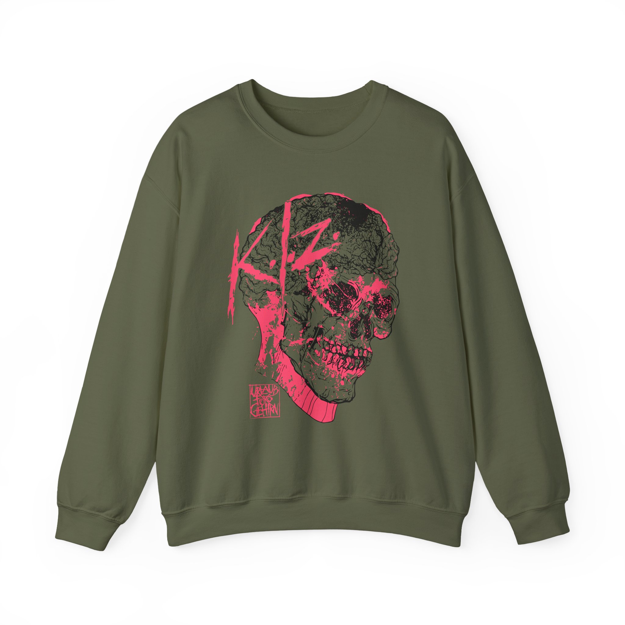 Kiz Brain Unisex Heavy Blendâ„¢ Crewneck Sweatshirt