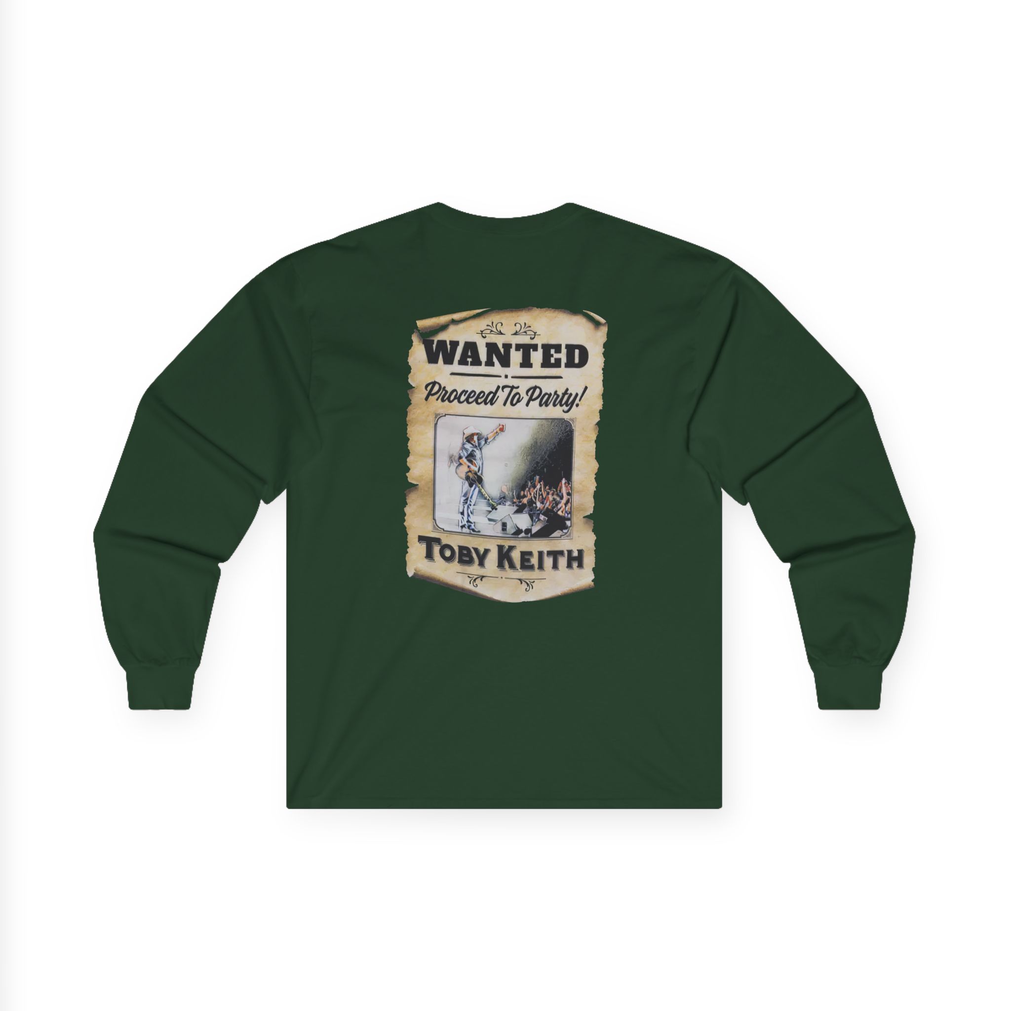 Toby Keith Proceed to Party Unisex Ultra Cotton Long Sleeve Tee