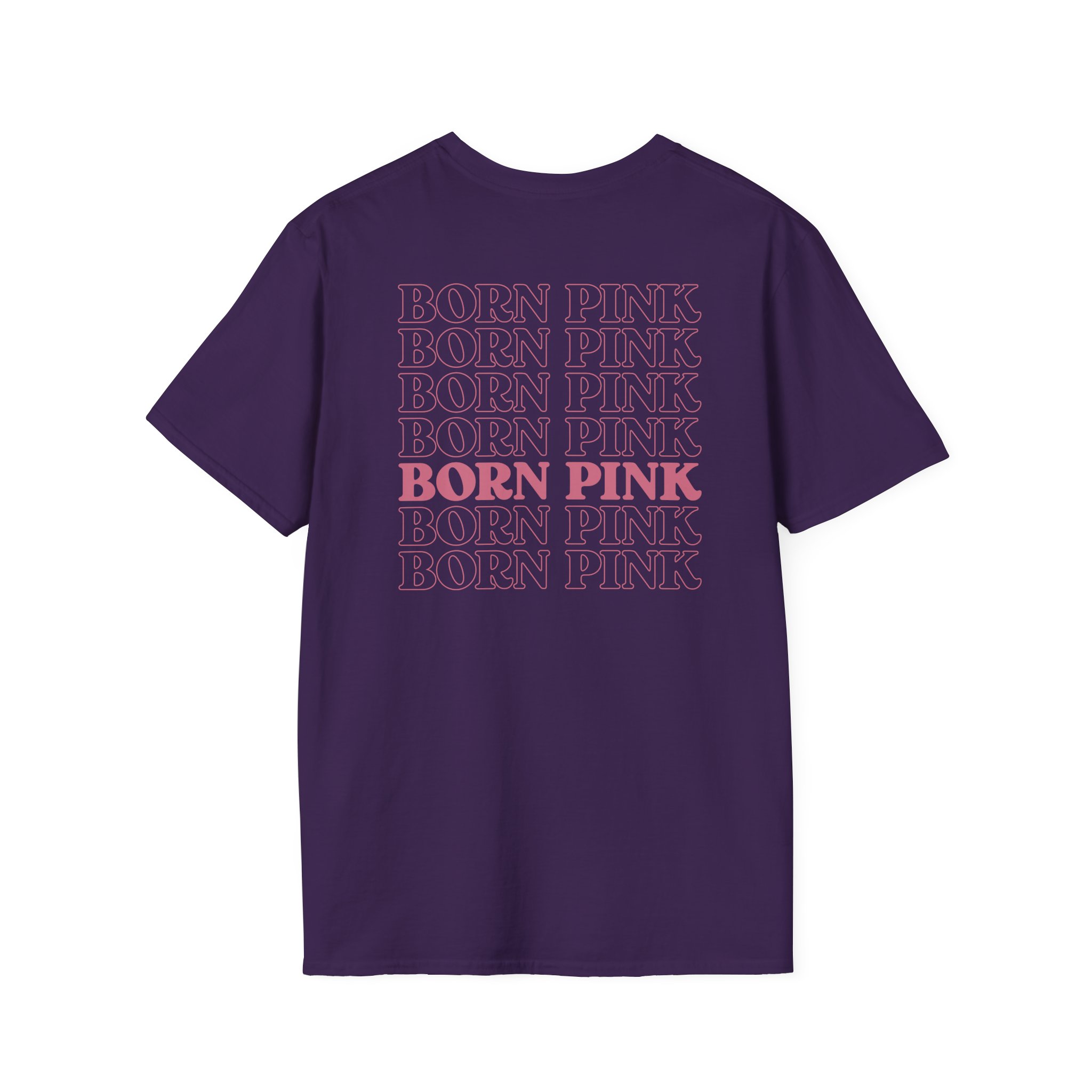 B Born Pink World Tour Unisex Softstyle T-Shirt