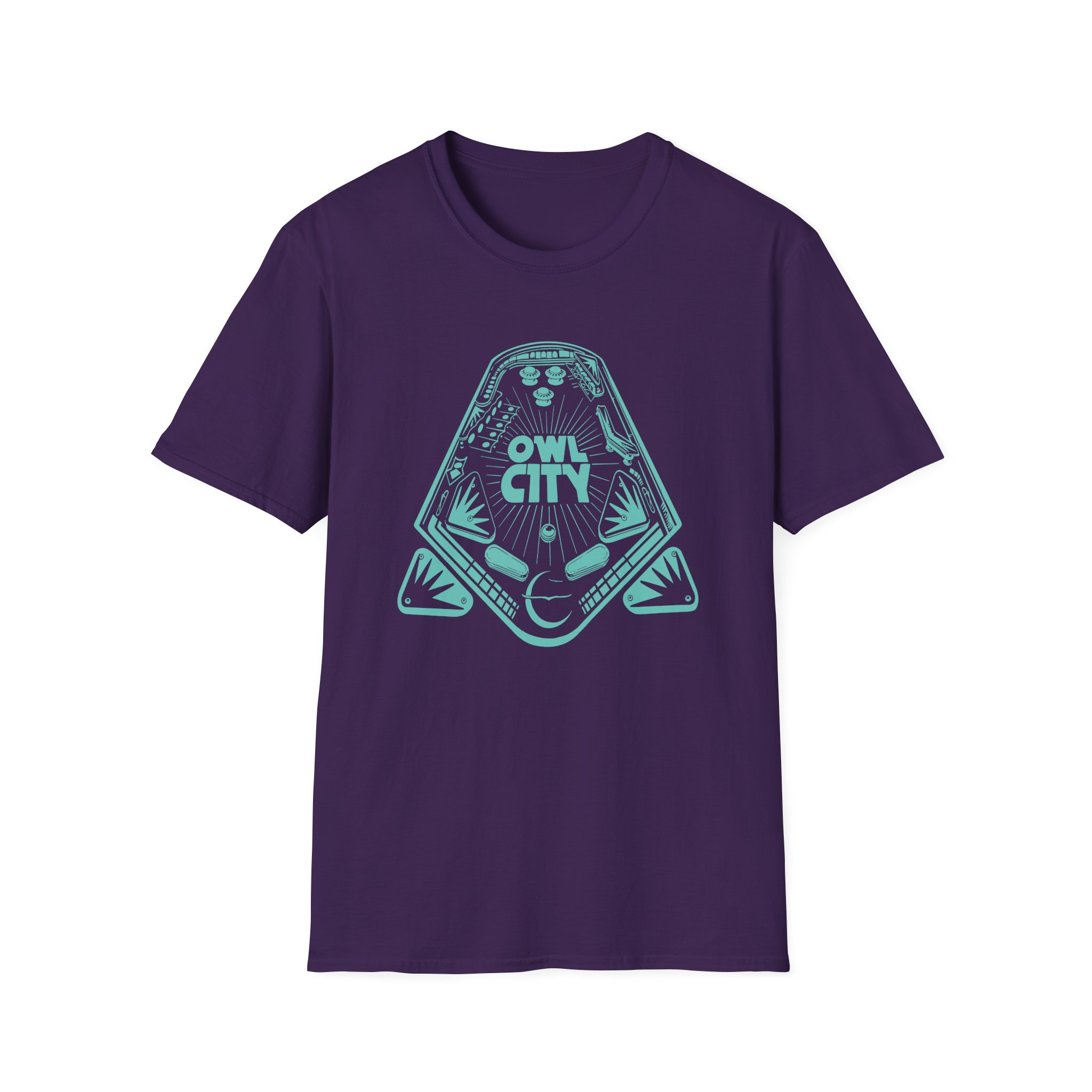 Owl City Pinball Unisex Softstyle T-Shirt