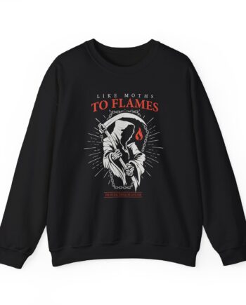 Like Moths to Flames Unisex Heavy Blend™ Crewneck Sweatshirt