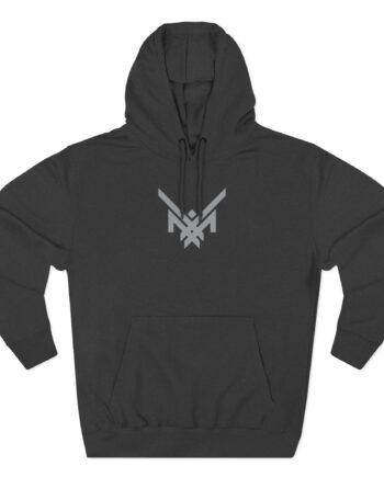 Maxx Crosby Logo Three-Panel Fleece Hoodie