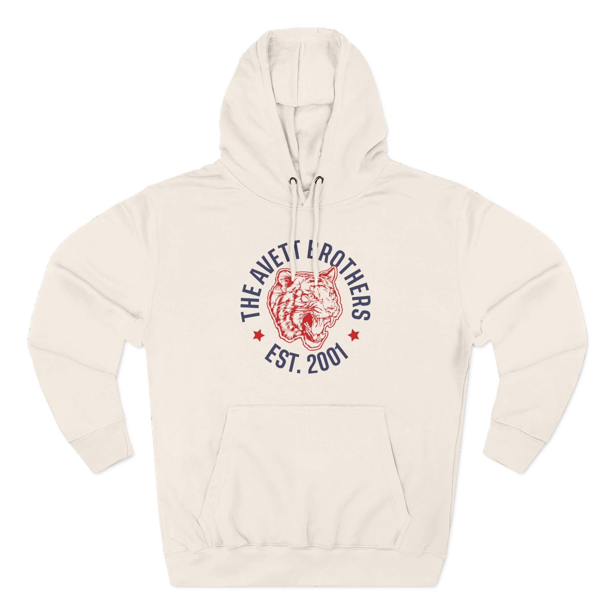 Avett Brothers Tiger Raglan Three-Panel Fleece Hoodie