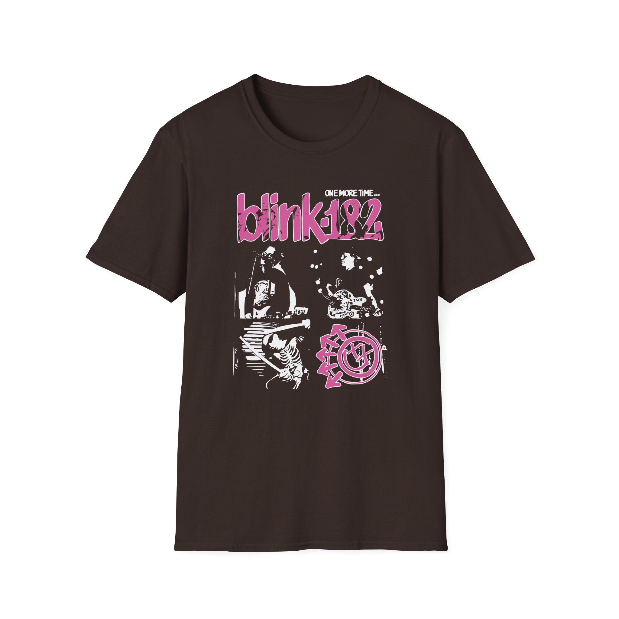 Blink 182 One More Time Photo Unisex Softstyle T-Shirt