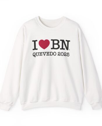 Quevedo I Love Bn Unisex Heavy Blend™ Crewneck Sweatshirt