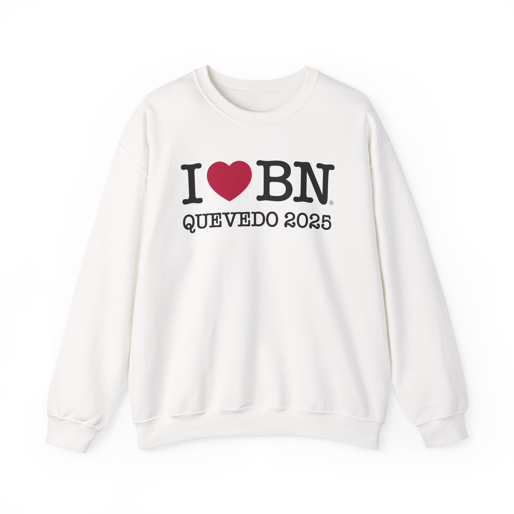 Quevedo I Love Bn Unisex Heavy Blendâ„¢ Crewneck Sweatshirt