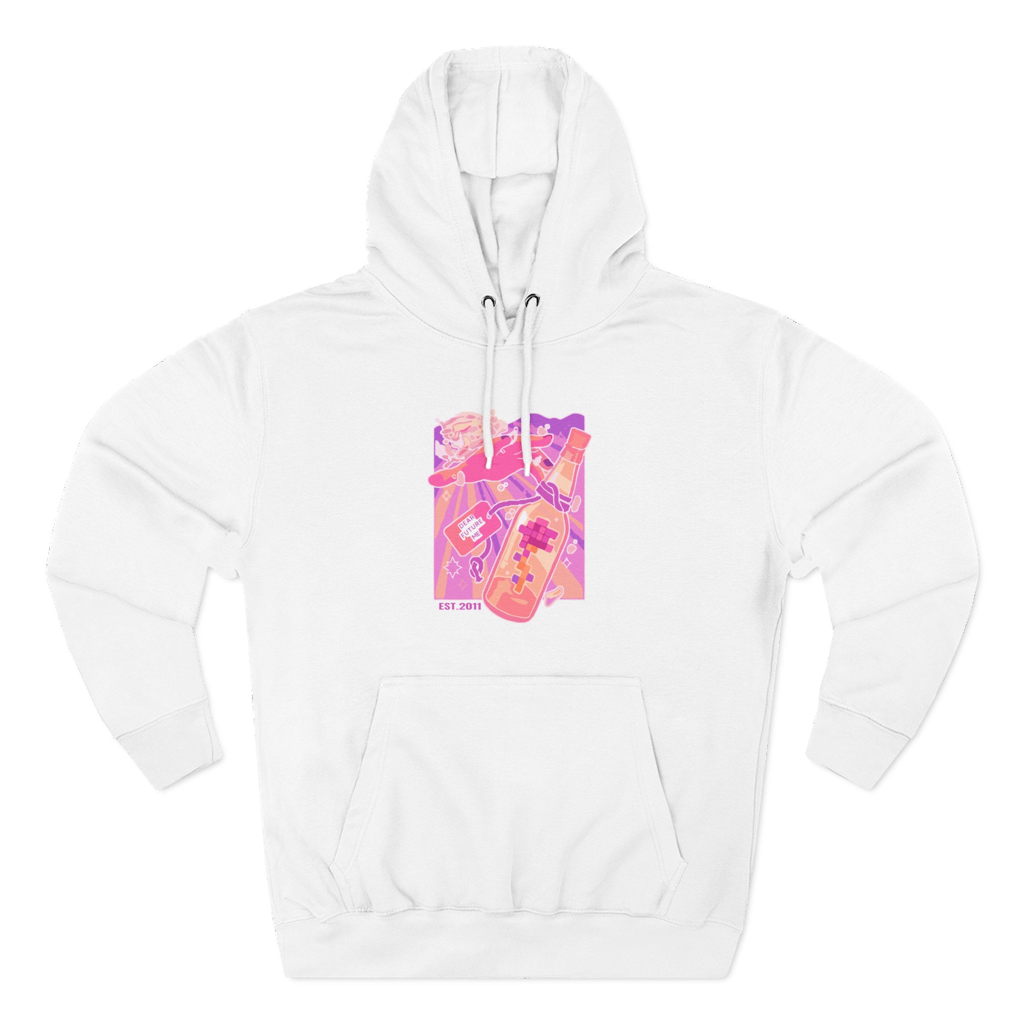 Captain Puffy Three-Panel Fleece Hoodie